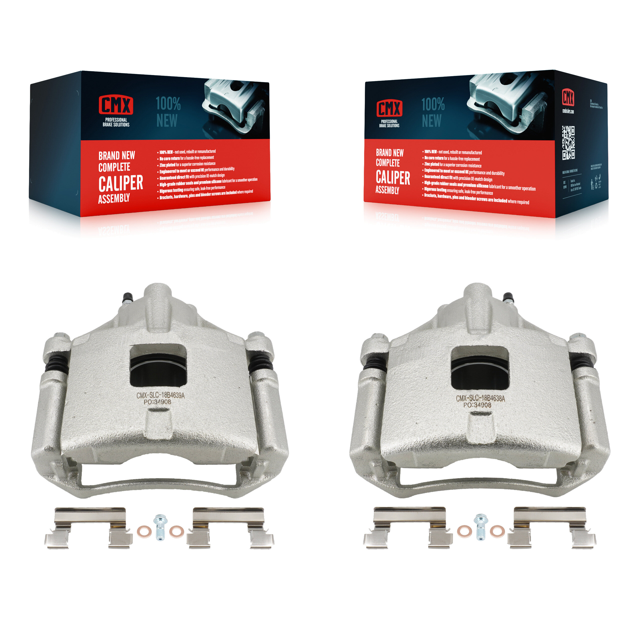 CMX - KBC-100004 - Front Disc Brake Caliper Kits