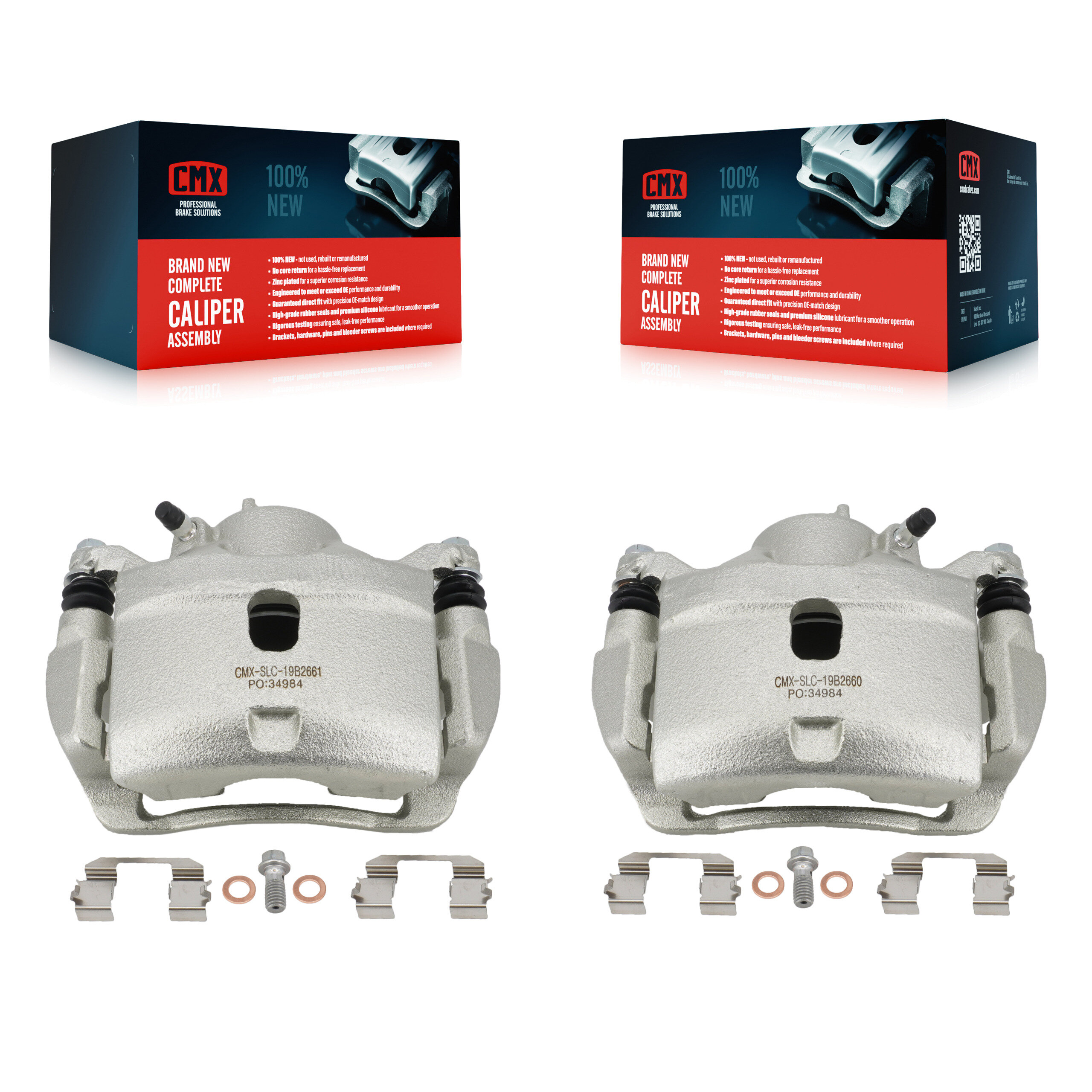 CMX - KBC-100112 - Front Disc Brake Caliper Kits