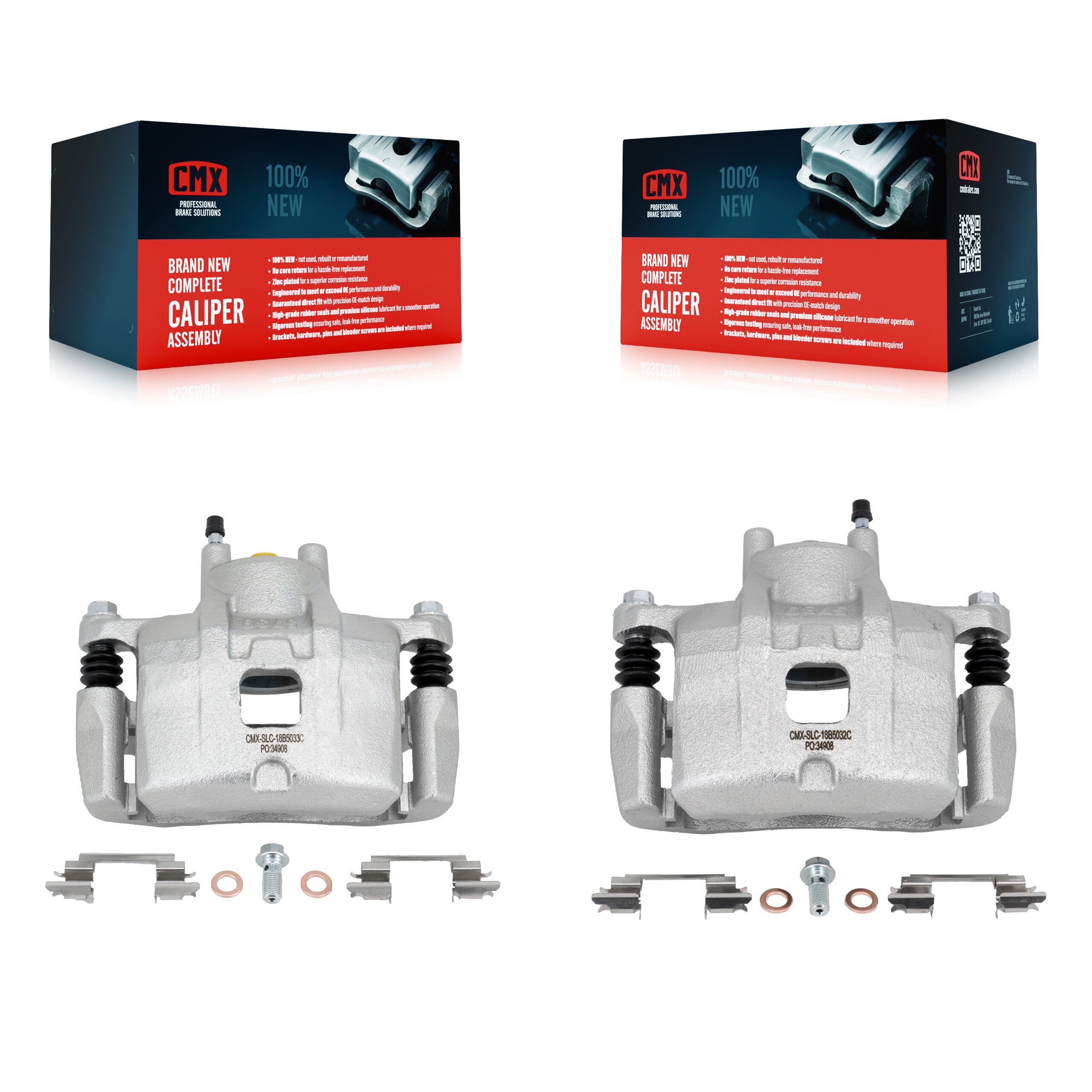 CMX - KBC-100115 - Front Disc Brake Caliper Kits