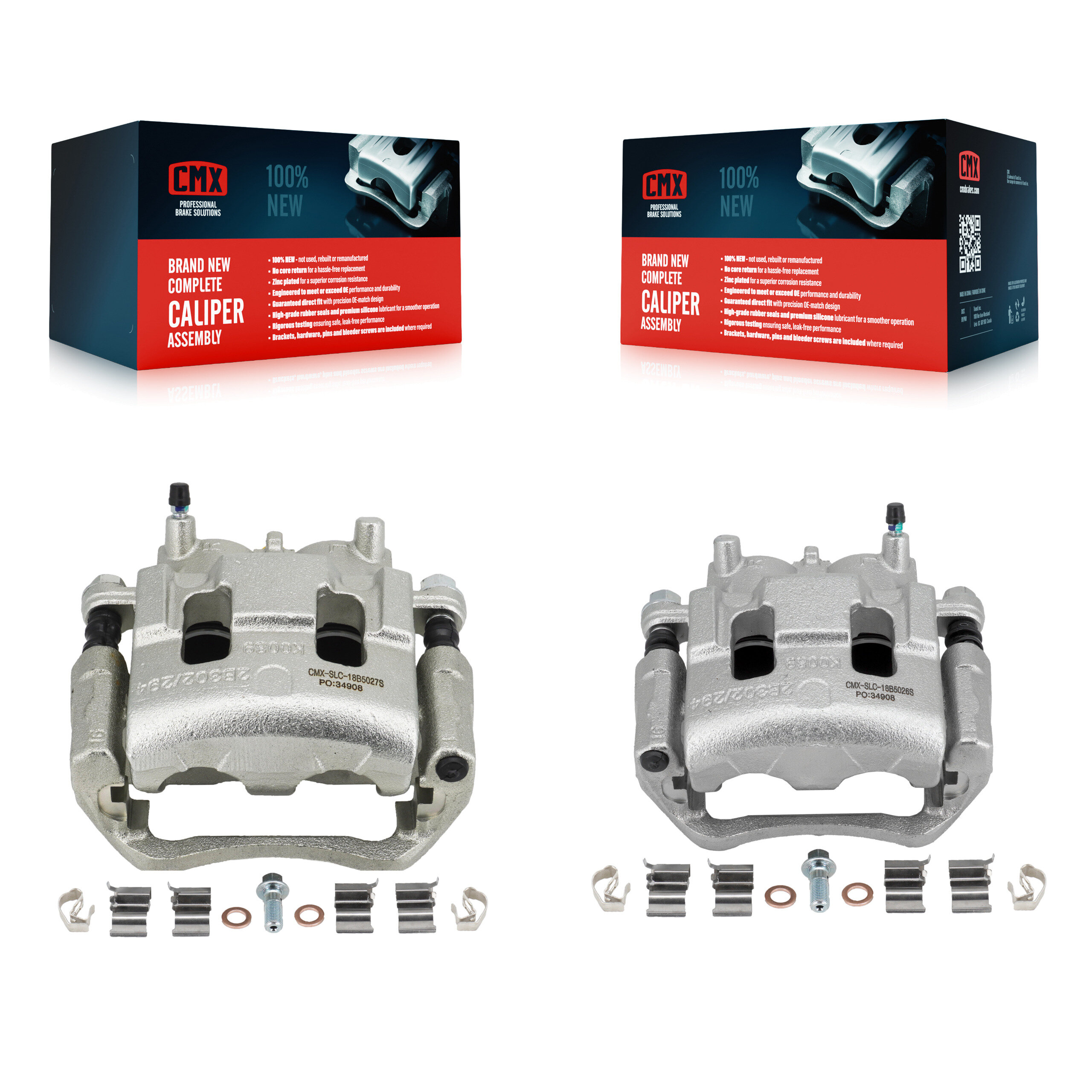 CMX - KBC-100116 - Front Disc Brake Caliper Kits