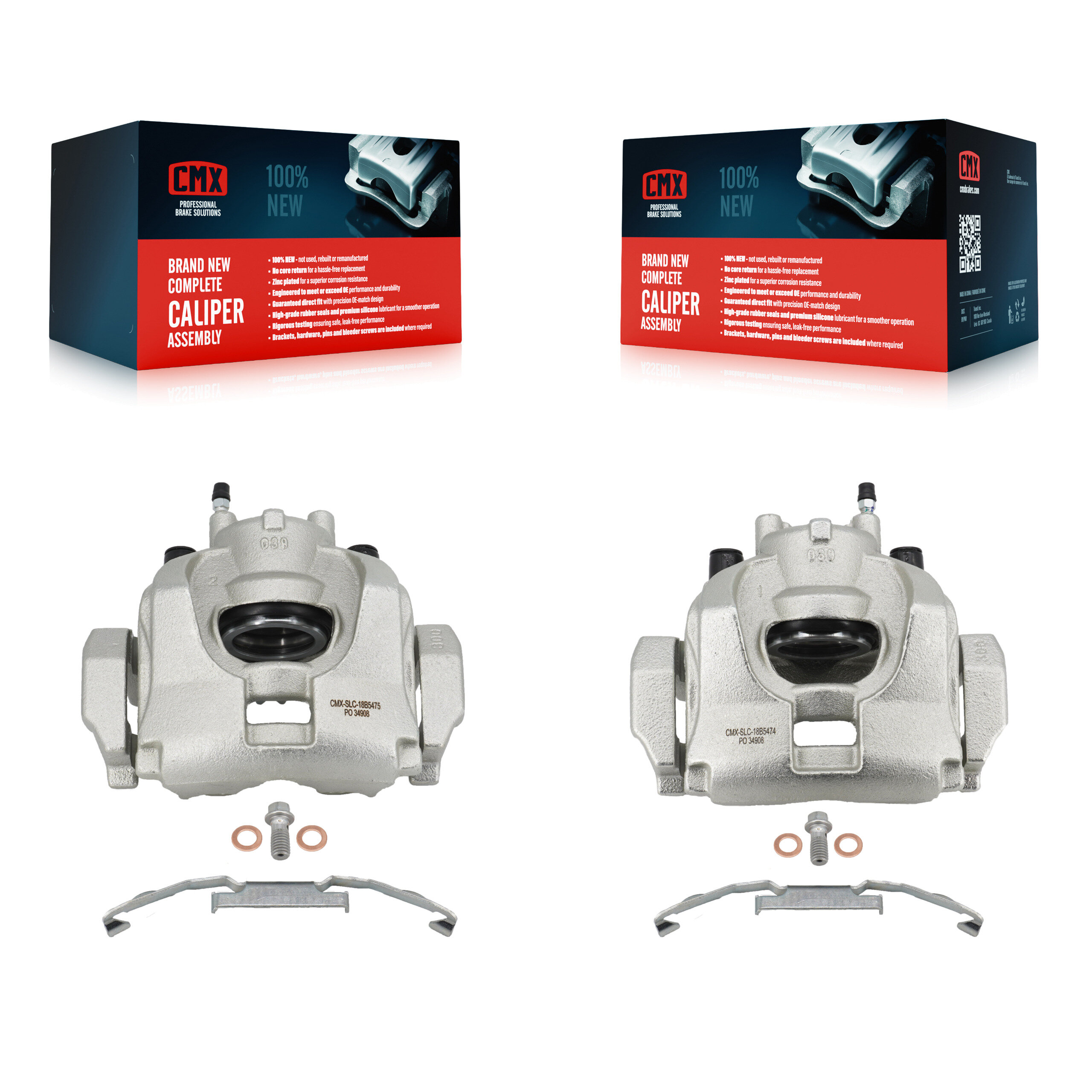 CMX - KBC-100140 - Front Disc Brake Caliper Kits