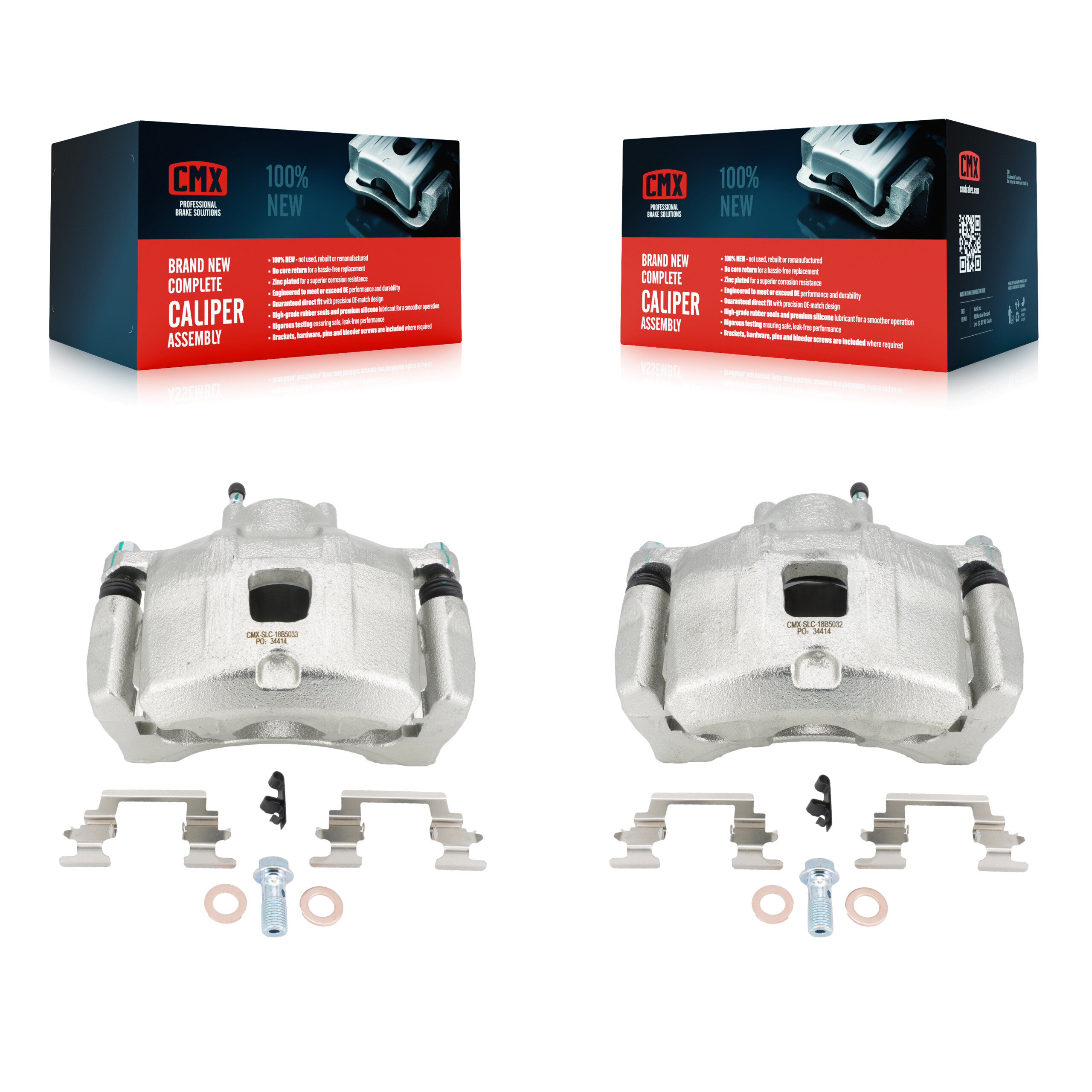CMX - KBC-100153 - Front Disc Brake Caliper Kits