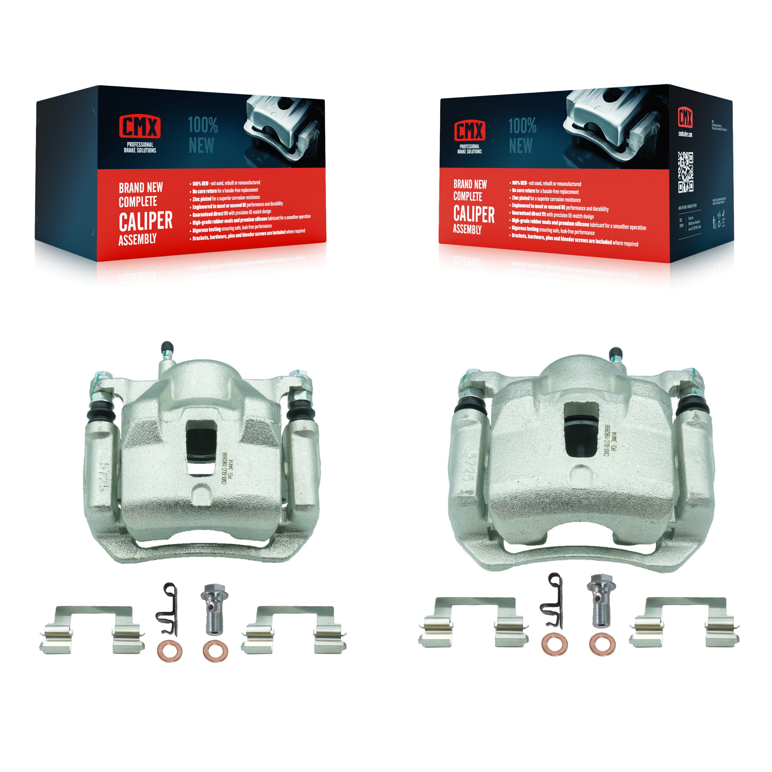 CMX - KBC-100154 - Front Disc Brake Caliper Kits