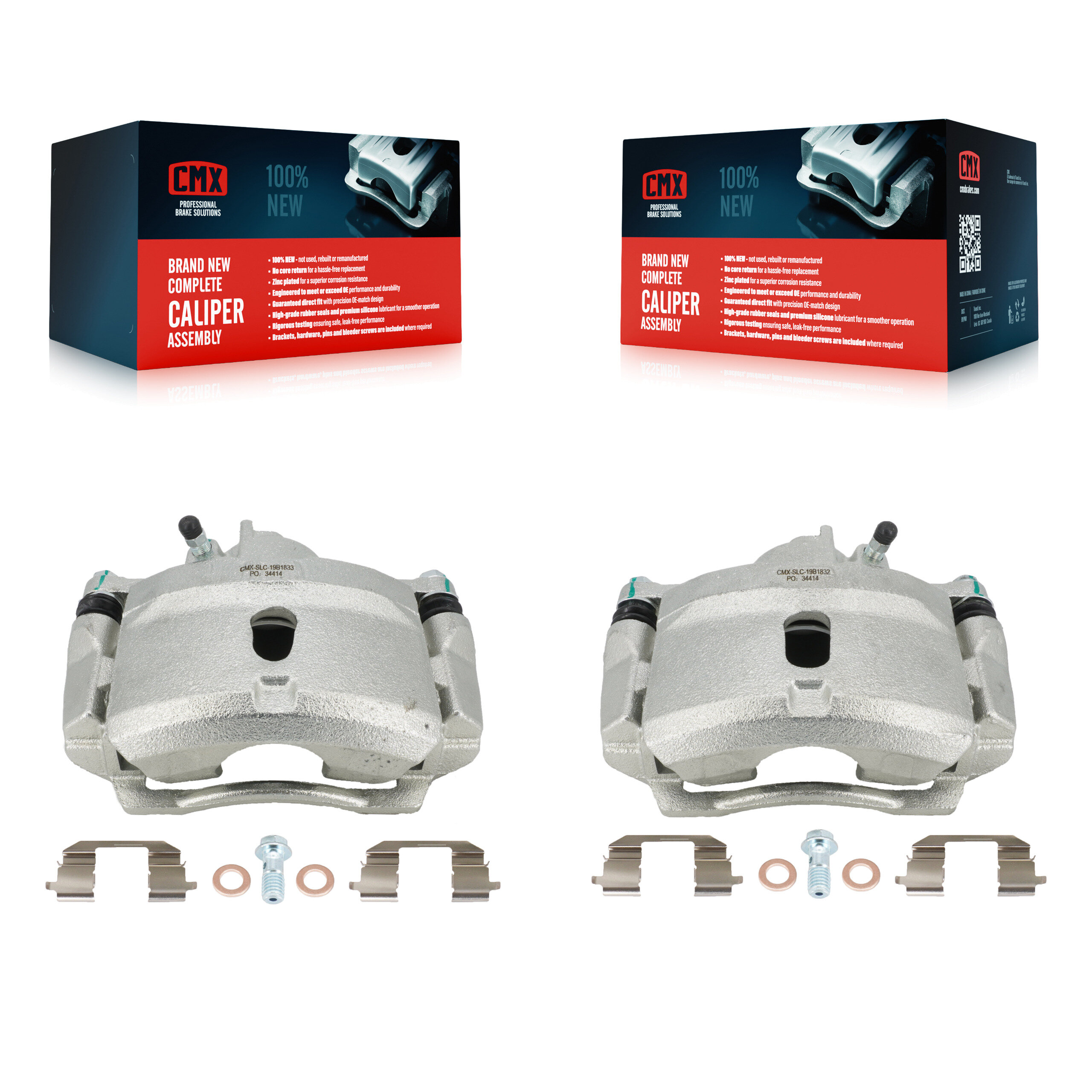 CMX - KBC-100171 - Front Disc Brake Caliper Kits