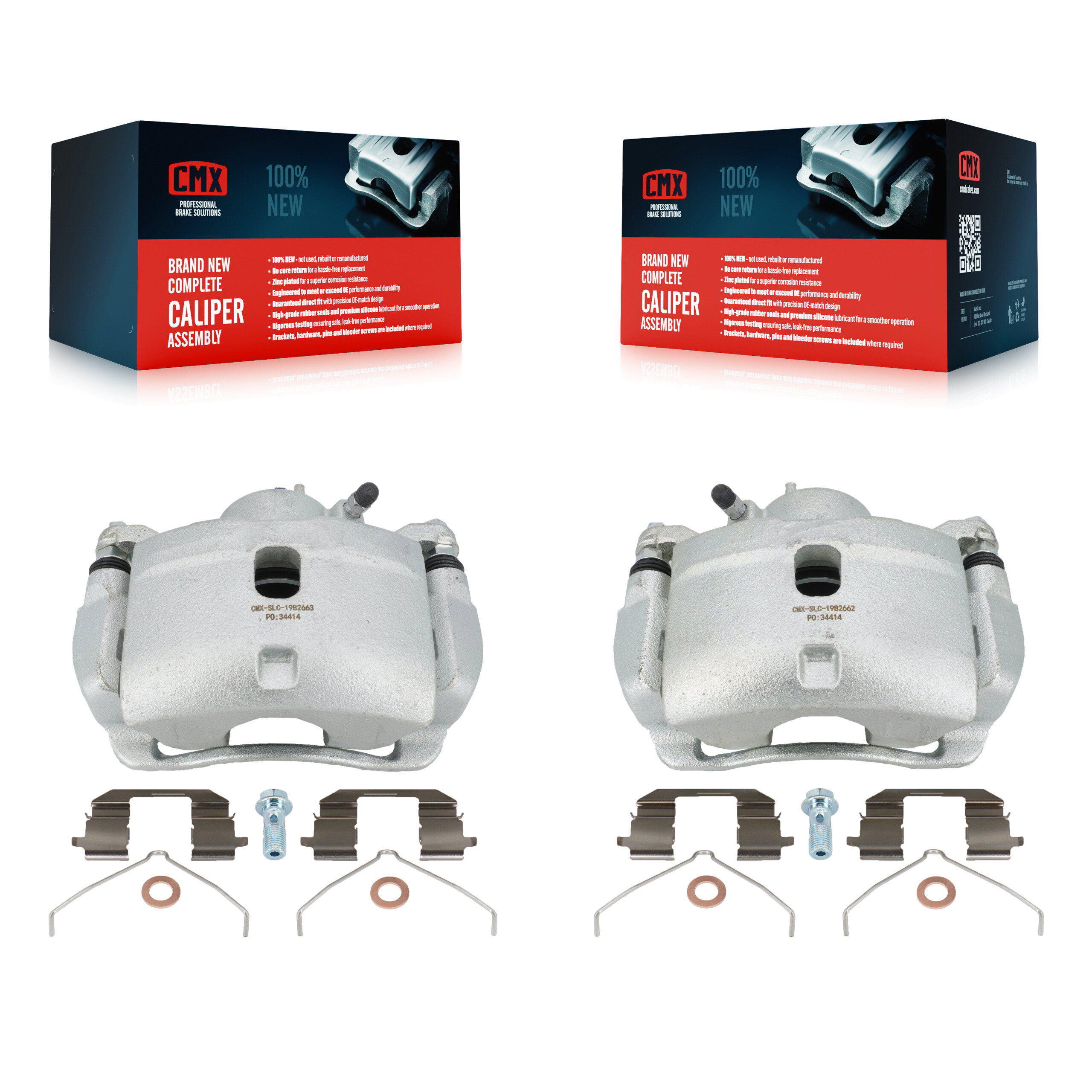 CMX - KBC-100172 - Front Disc Brake Caliper Kits