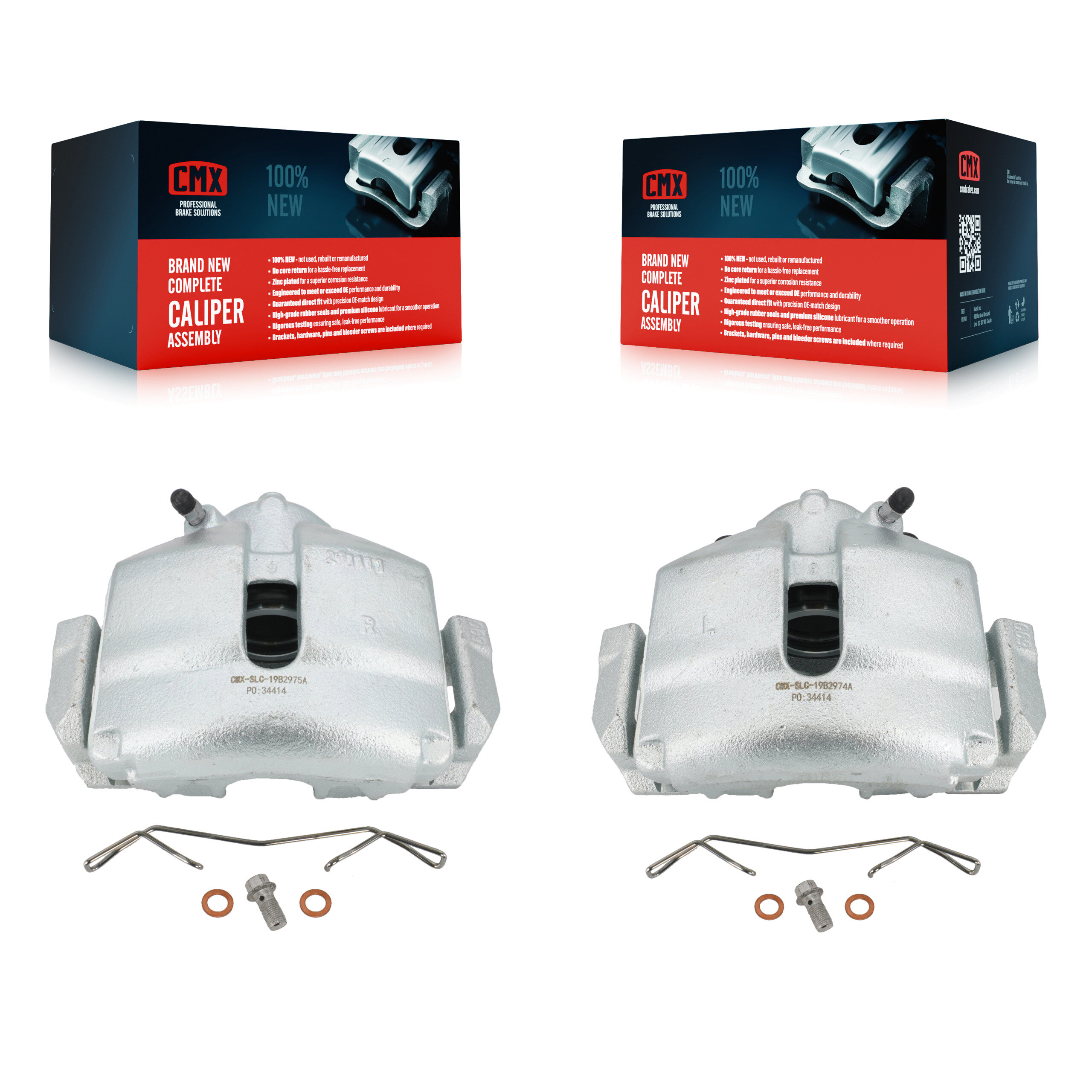 CMX - KBC-100177 - Front Disc Brake Caliper Kits