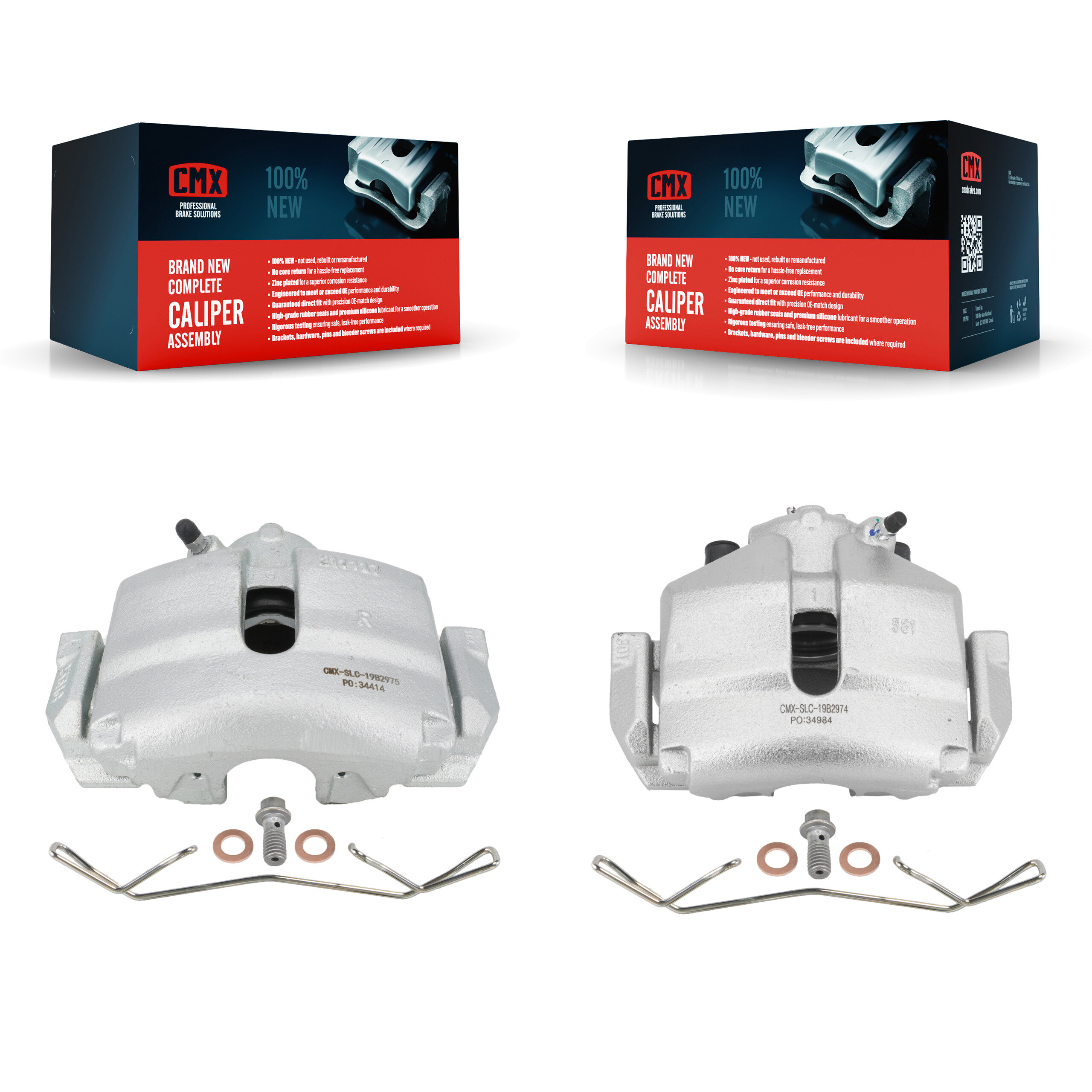 CMX - KBC-100178 - Front Disc Brake Caliper Kits