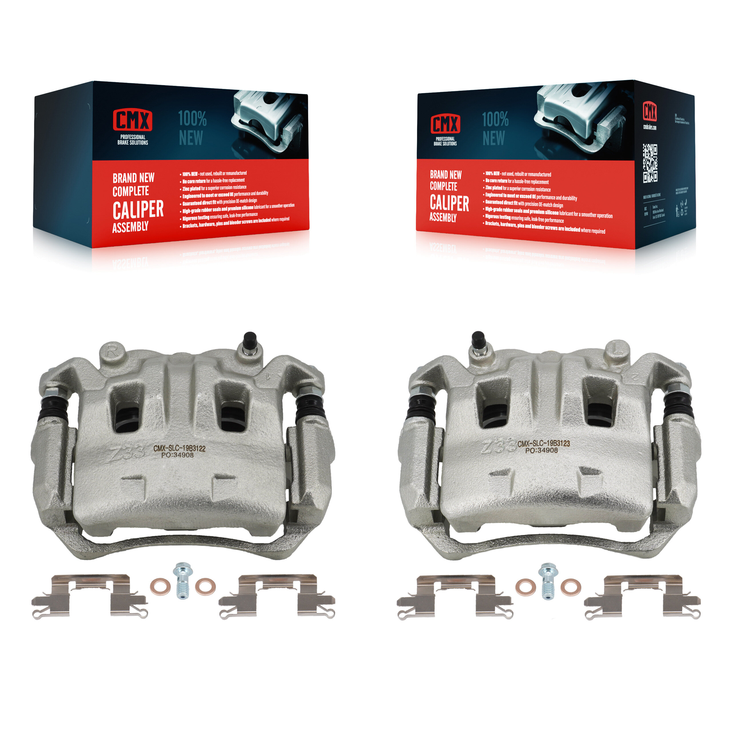 CMX - KBC-100183 - Front Disc Brake Caliper Kits
