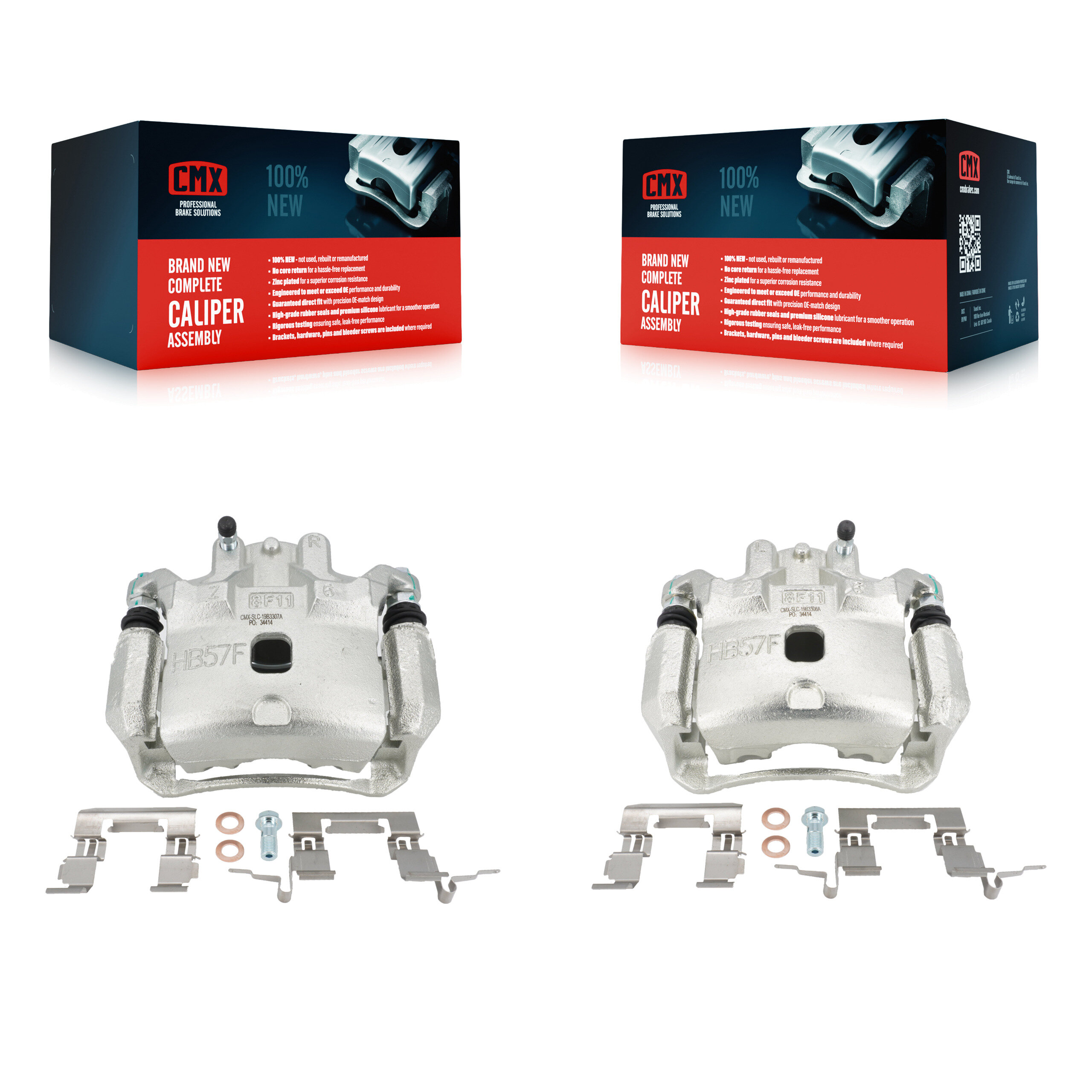 CMX - KBC-100184 - Front Disc Brake Caliper Kits