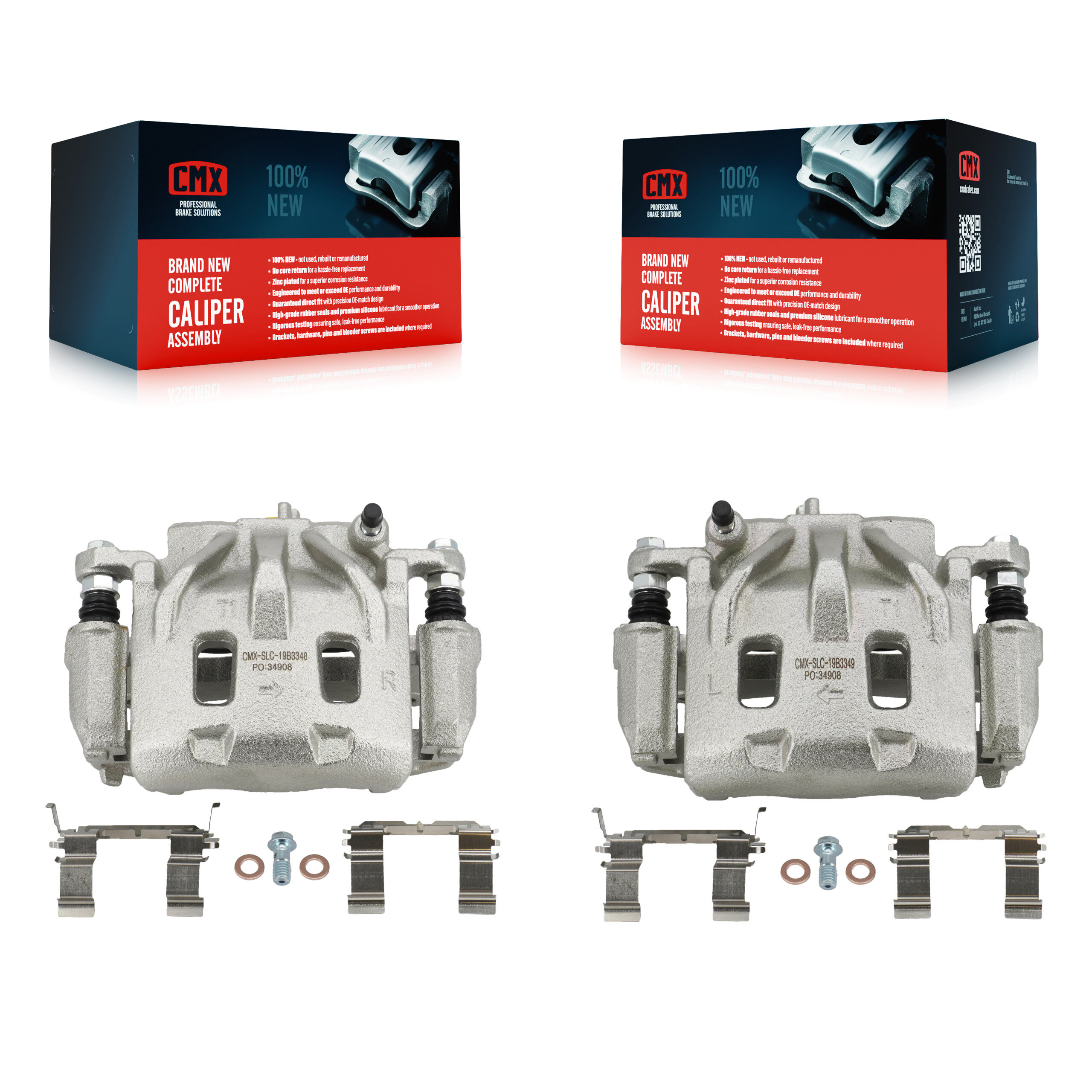 CMX - KBC-100186 - Front Disc Brake Caliper Kits