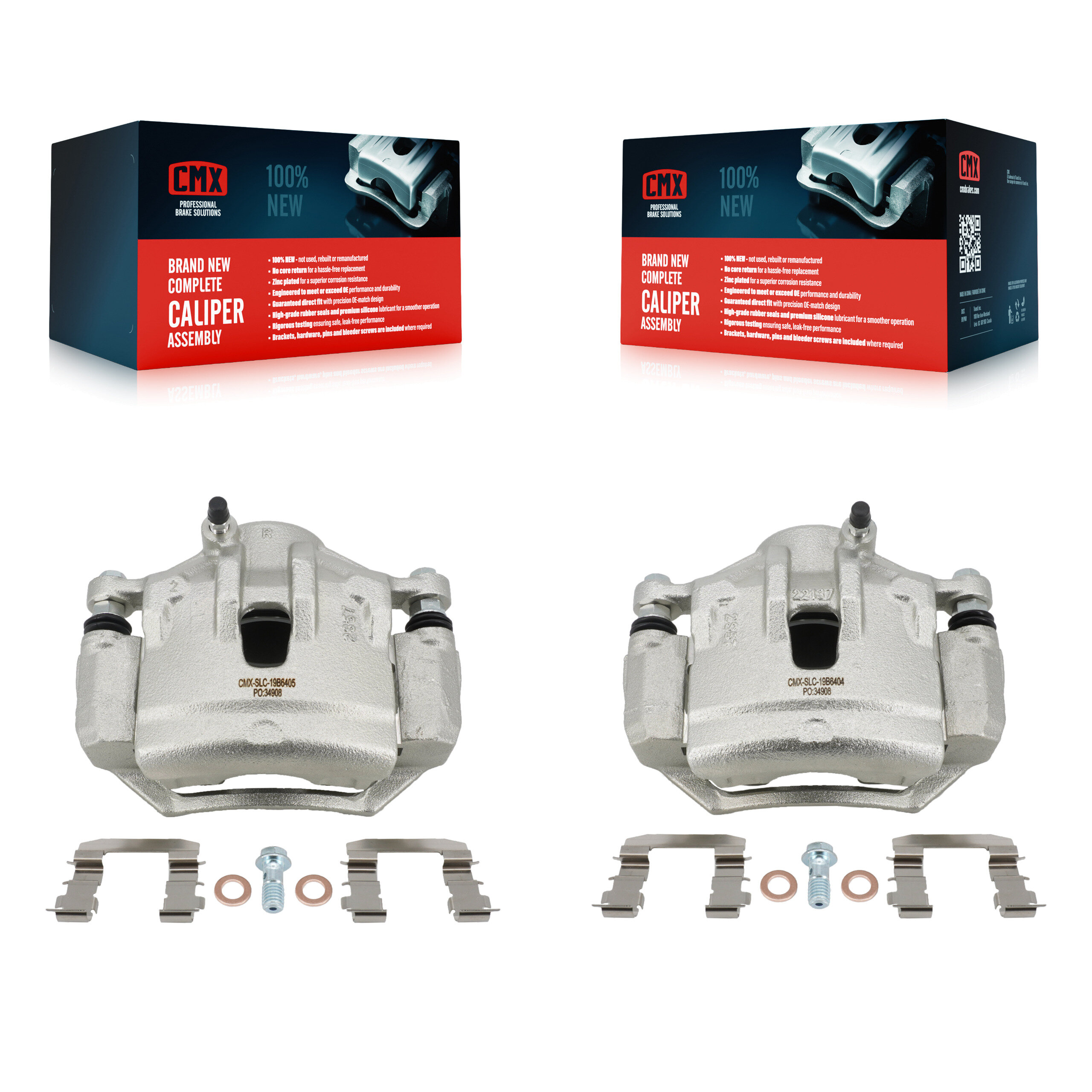 CMX - KBC-100187 - Front Disc Brake Caliper Kits