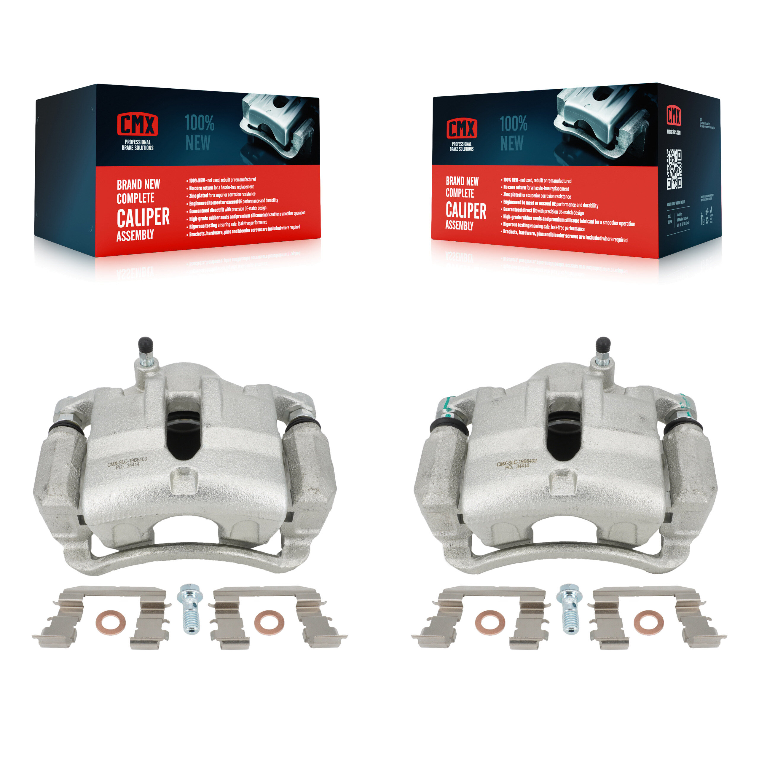 CMX - KBC-100188 - Front Disc Brake Caliper Kits