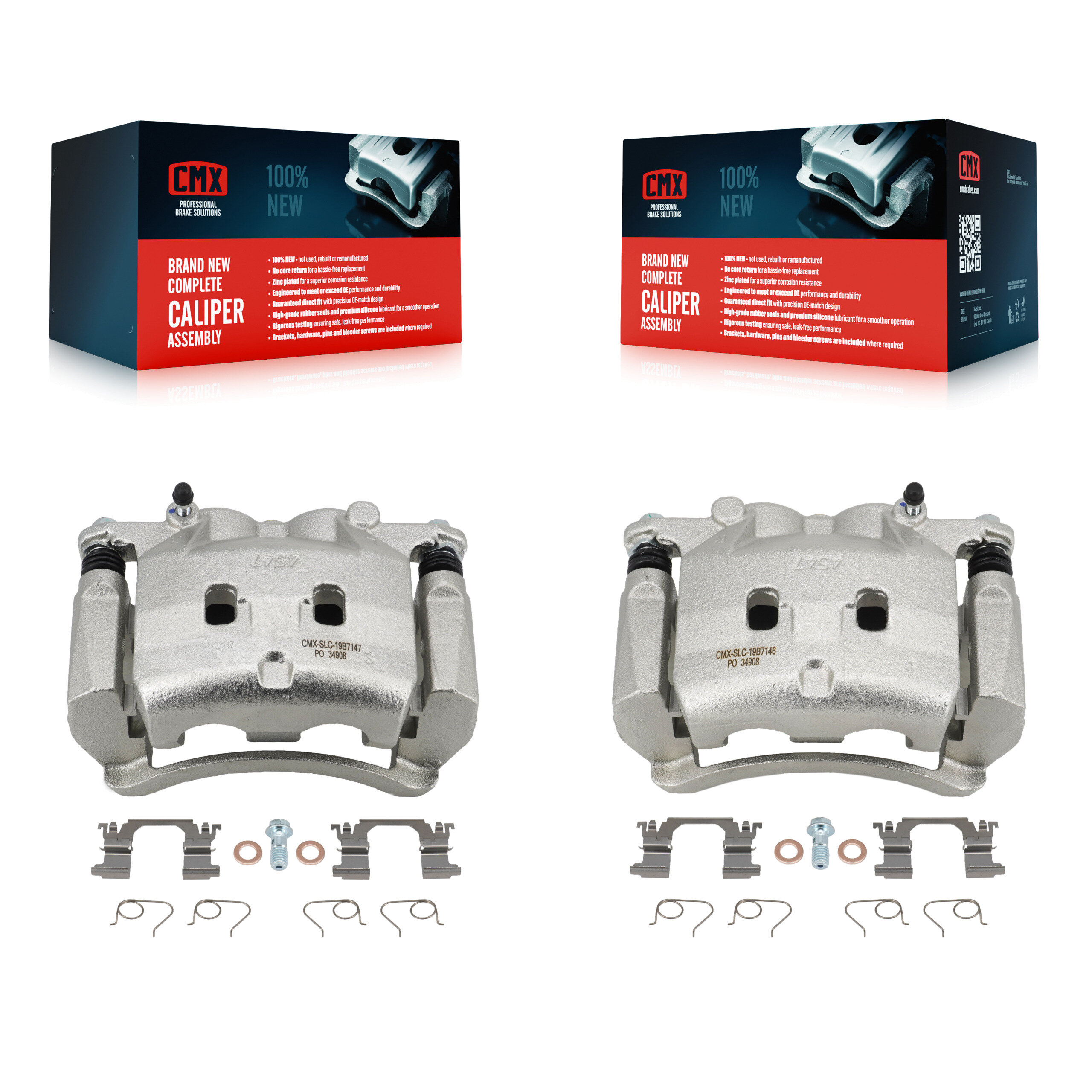 CMX - KBC-100192 - Front Disc Brake Caliper Kits