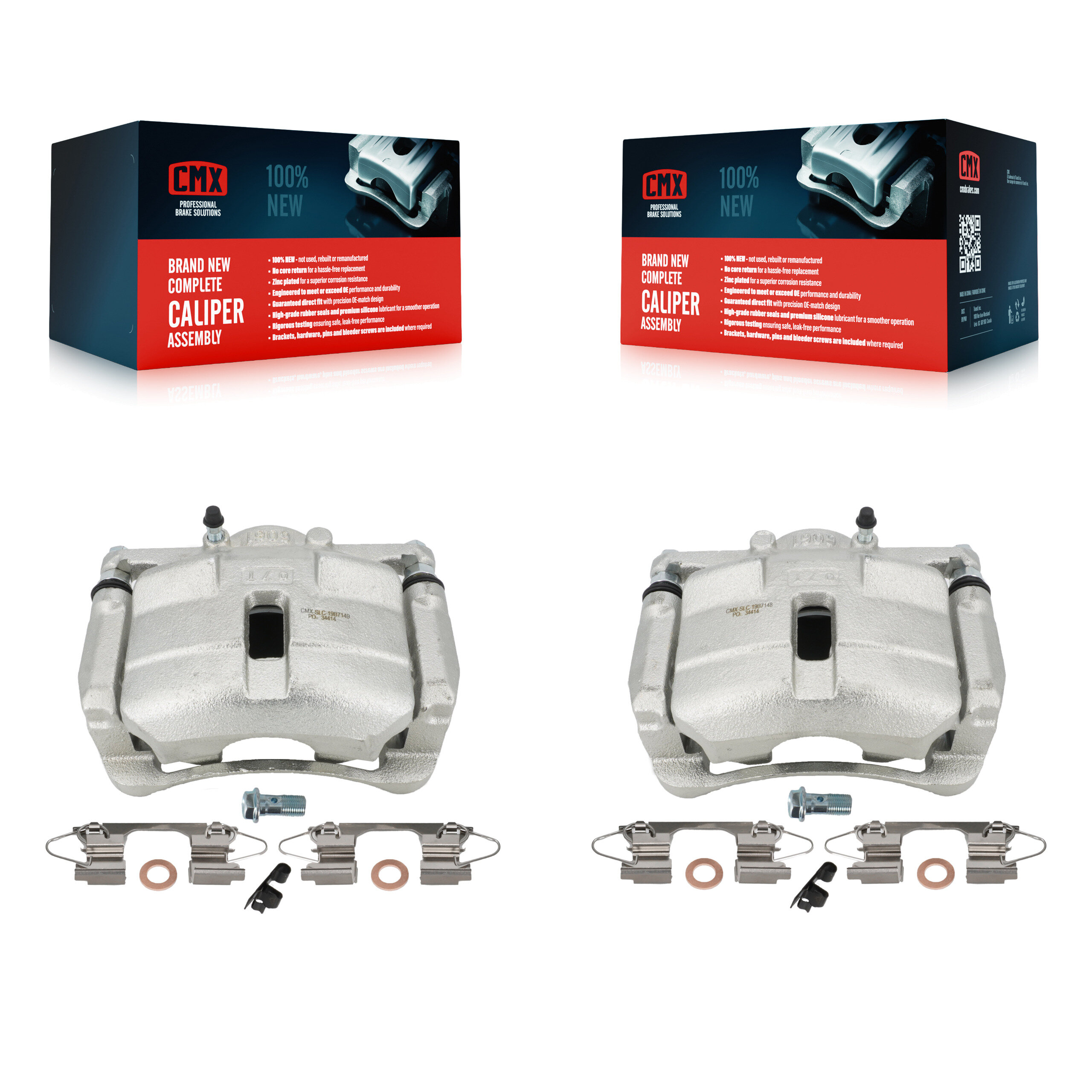 CMX - KBC-100193 - Front Disc Brake Caliper Kits