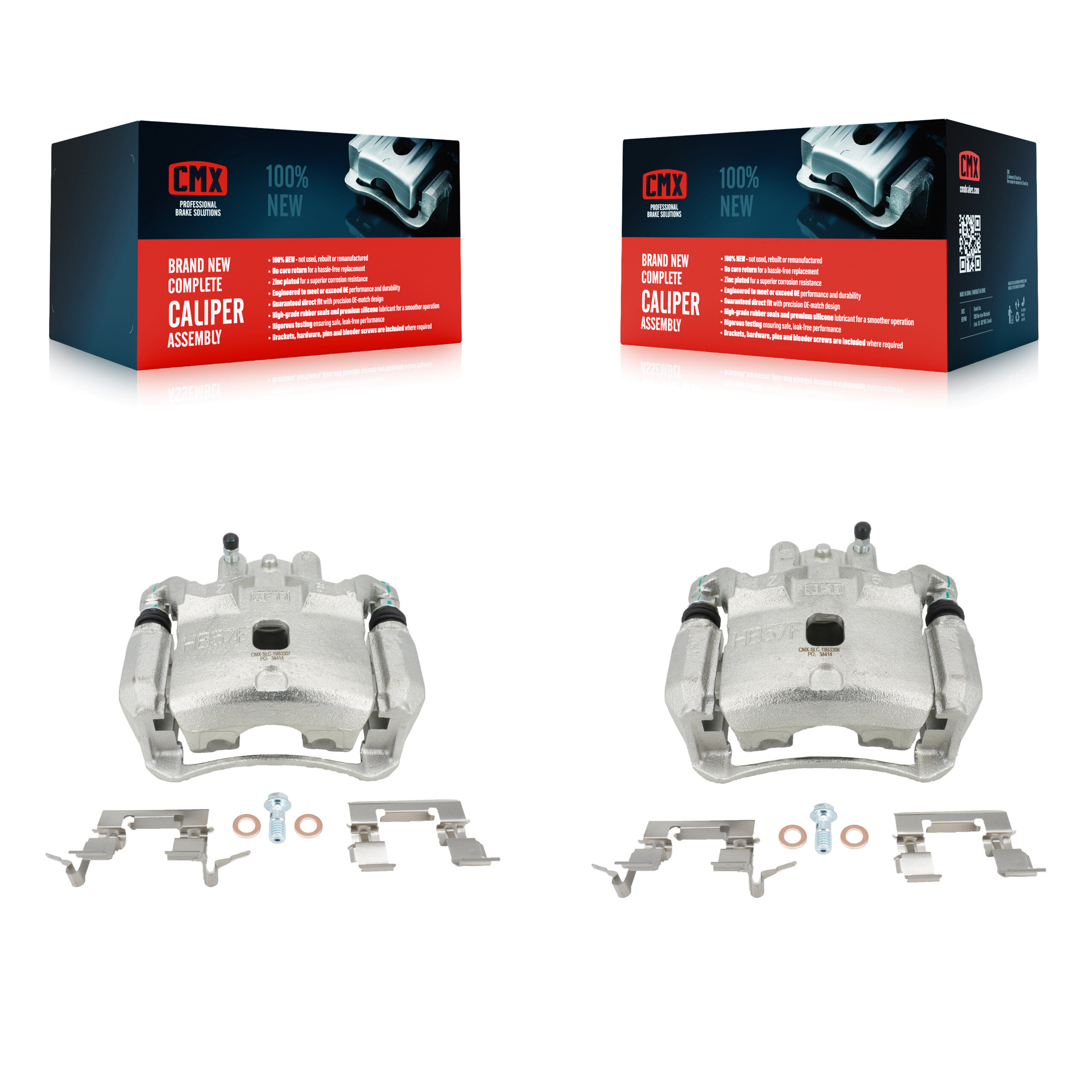 CMX - KBC-100196 - Front Disc Brake Caliper Kits