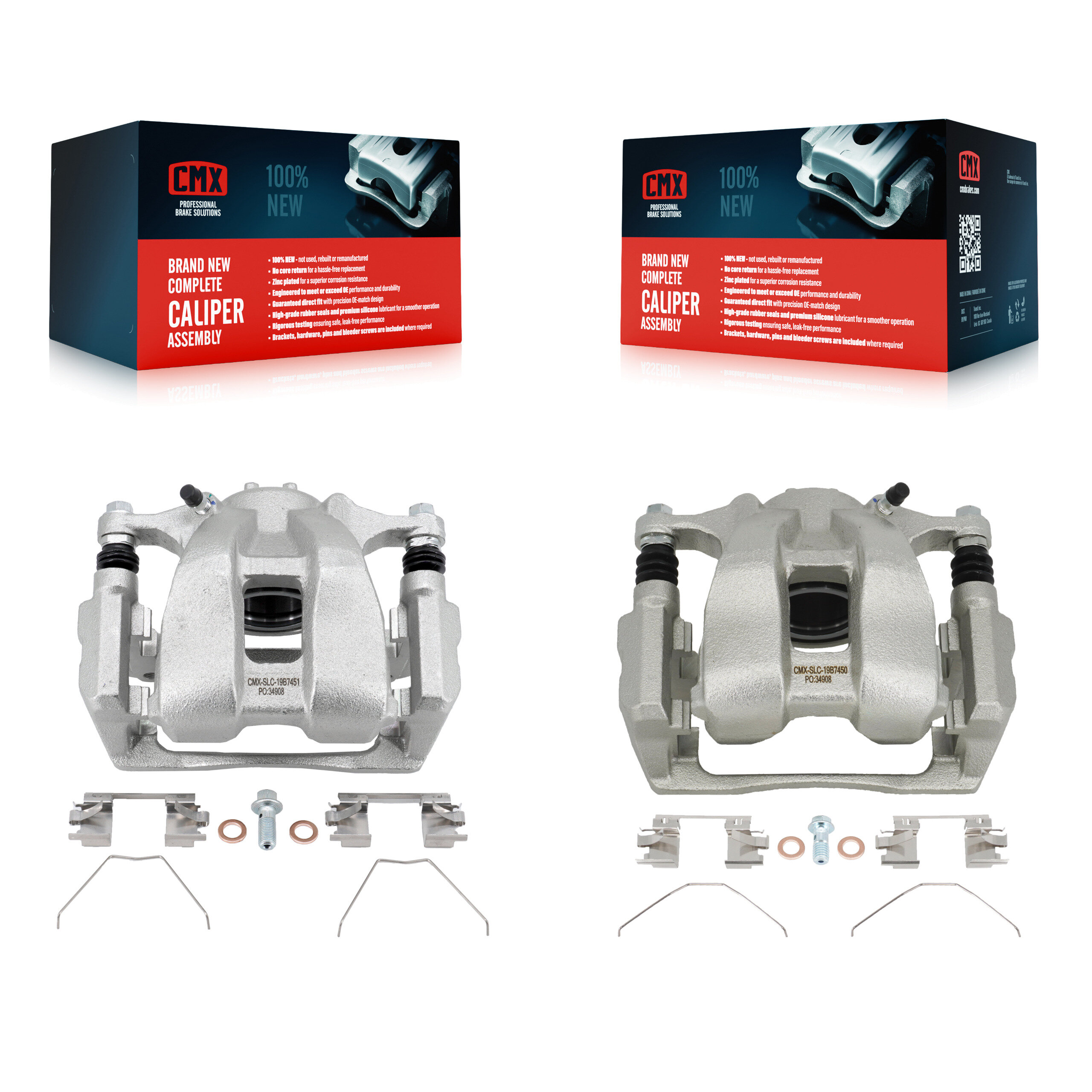 CMX - KBC-100202 - Front Disc Brake Caliper Kits