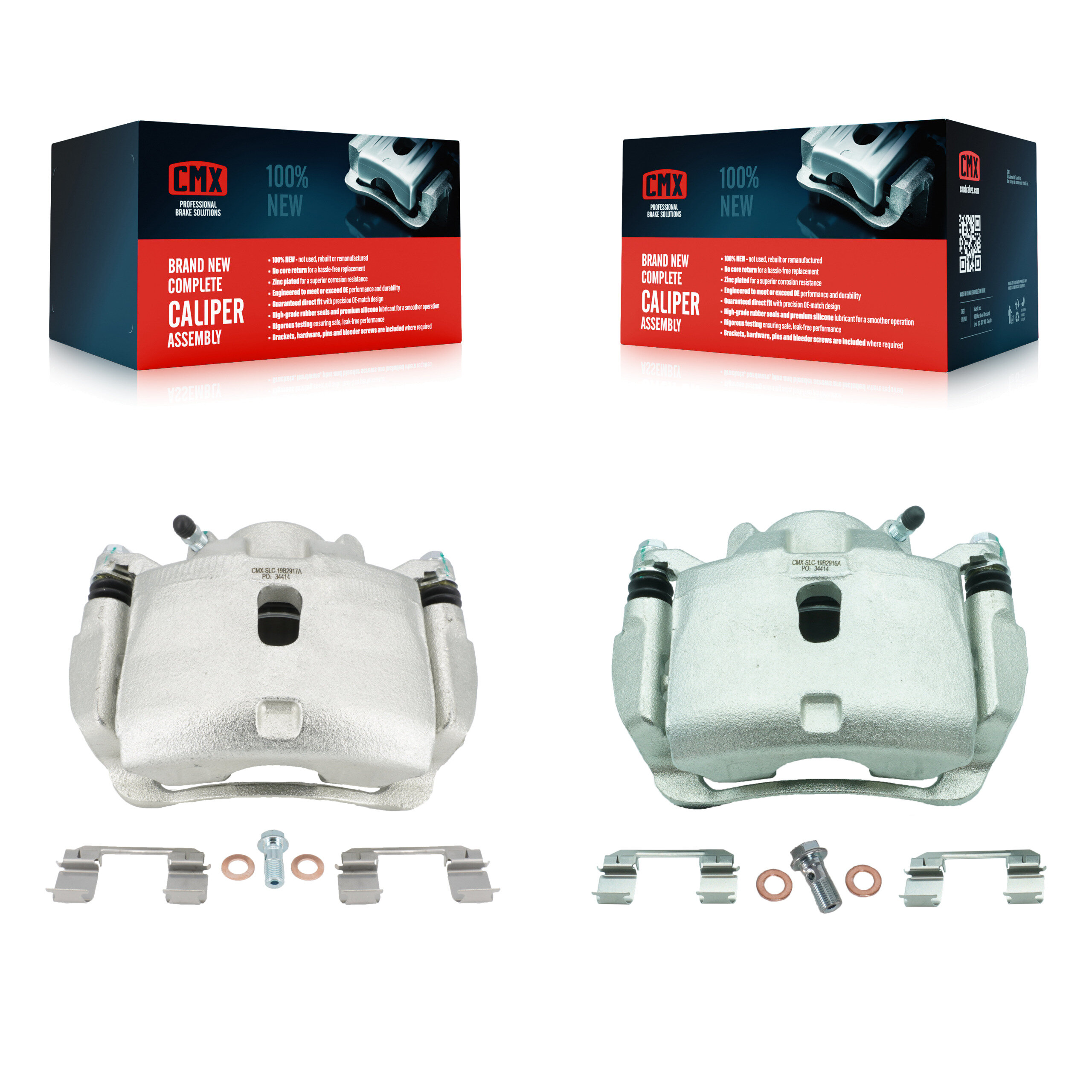 CMX - KBC-100206 - Front Disc Brake Caliper Kits