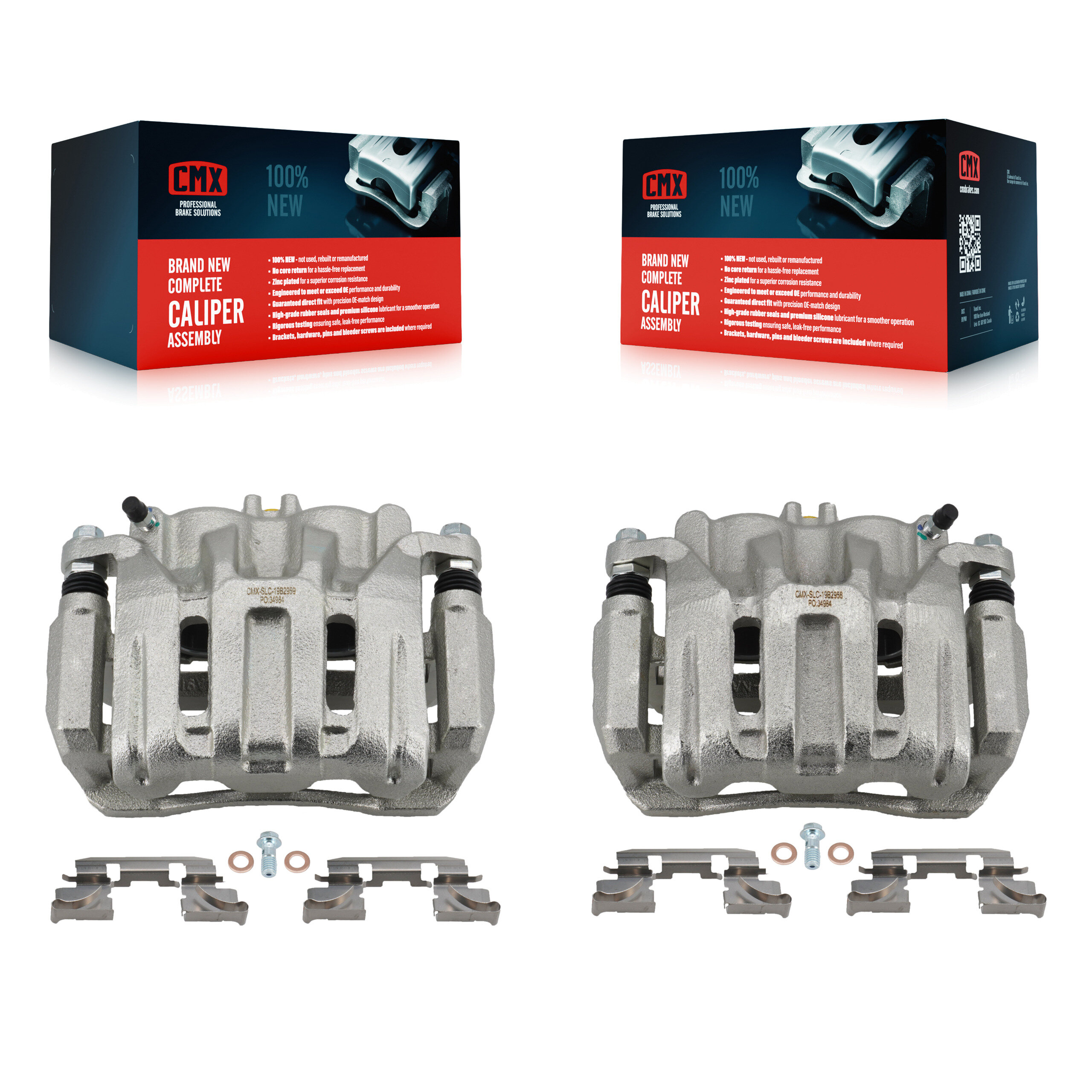 CMX - KBC-100207 - Front Disc Brake Caliper Kits