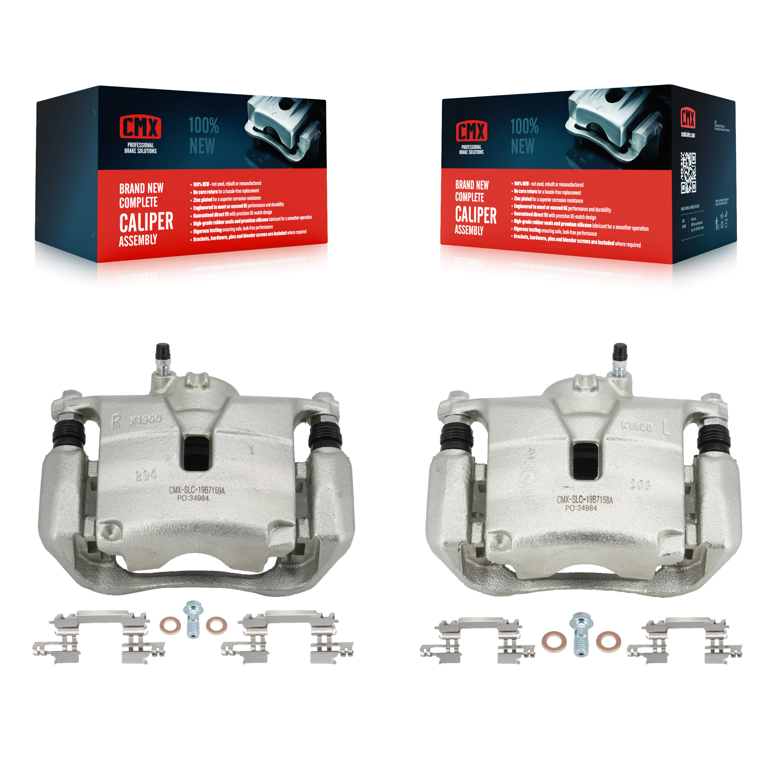 CMX - KBC-100208 - Front Disc Brake Caliper Kits