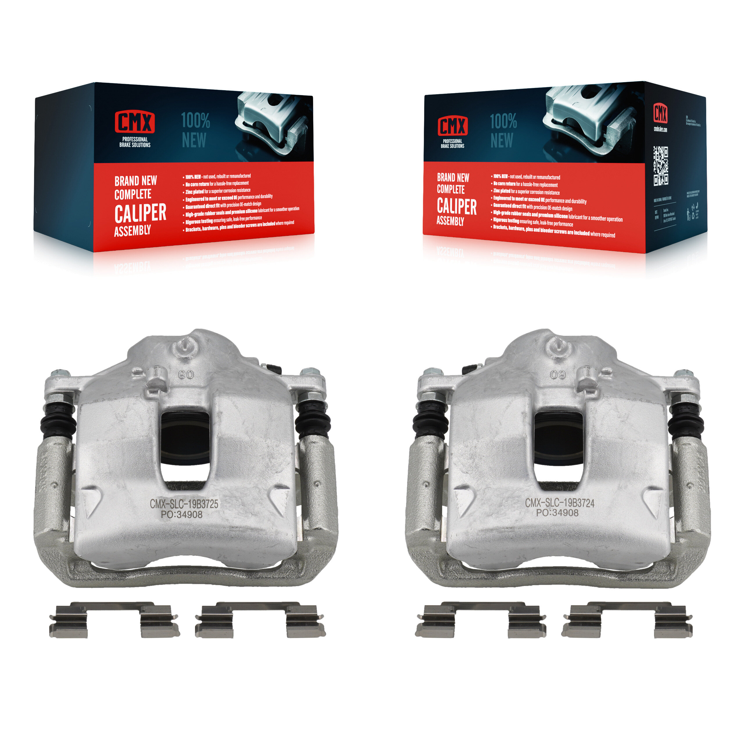 CMX - KBC-100210 - Front Disc Brake Caliper Kits