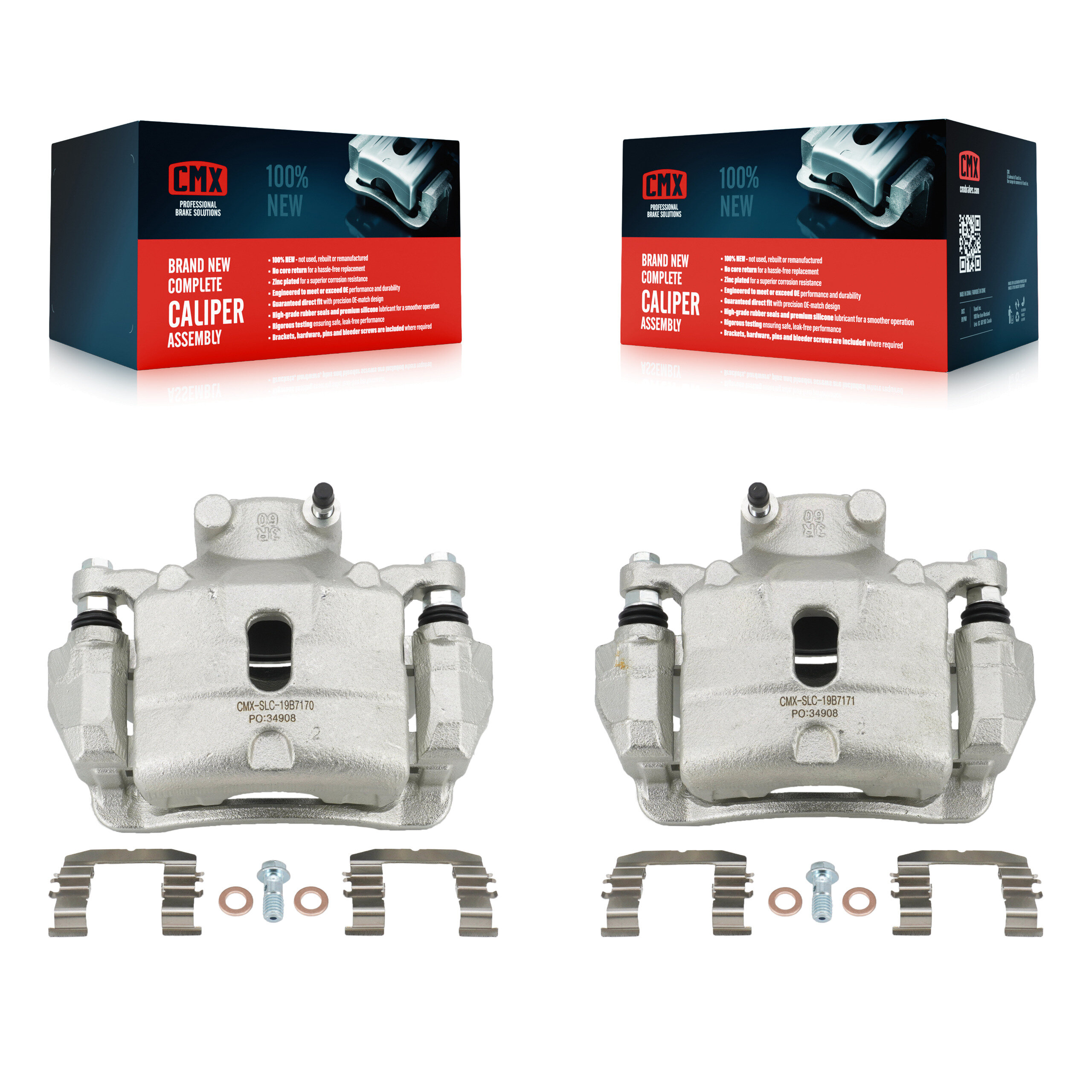 CMX - KBC-100215 - Front Disc Brake Caliper Kits