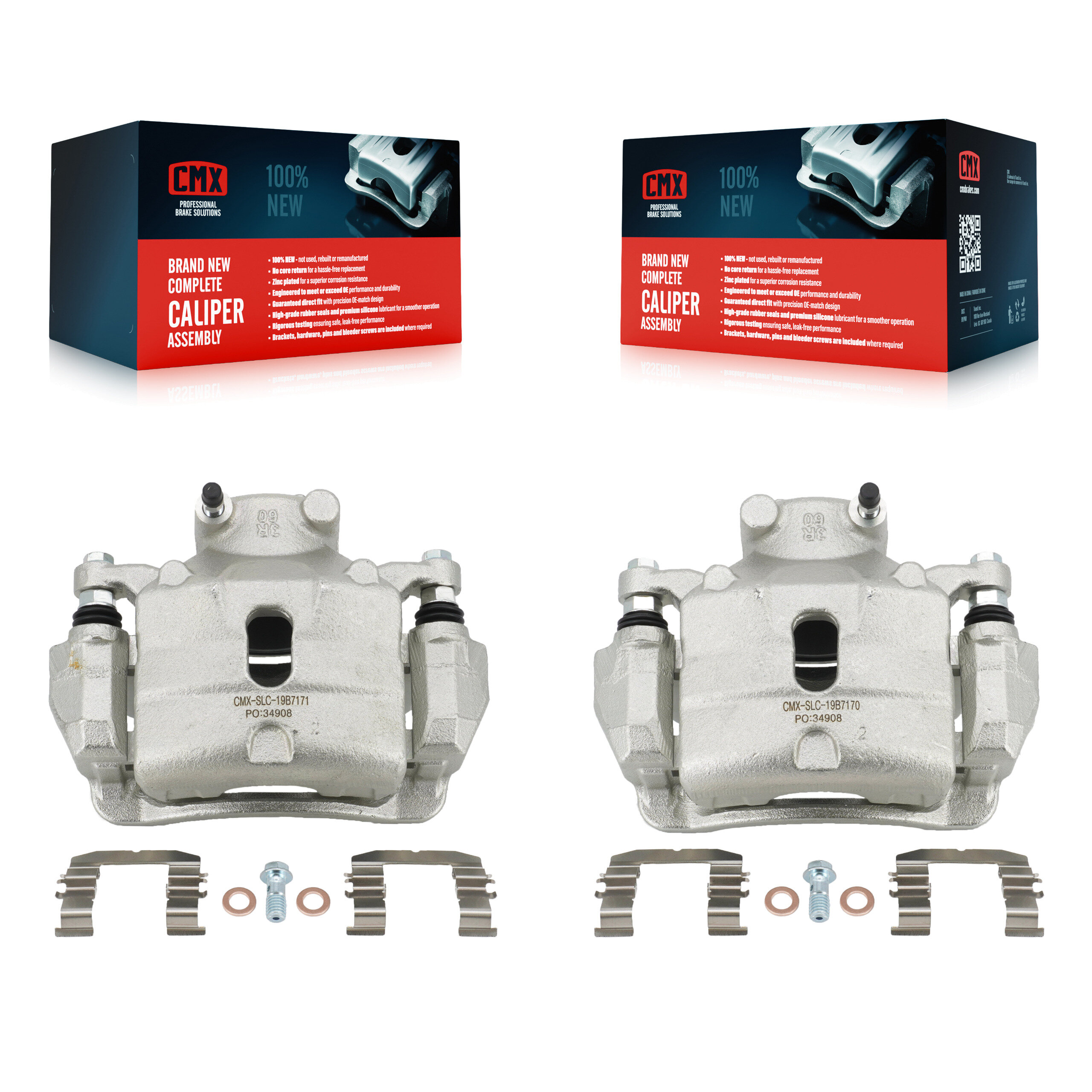 CMX - KBC-100216 - Front Disc Brake Caliper Kits