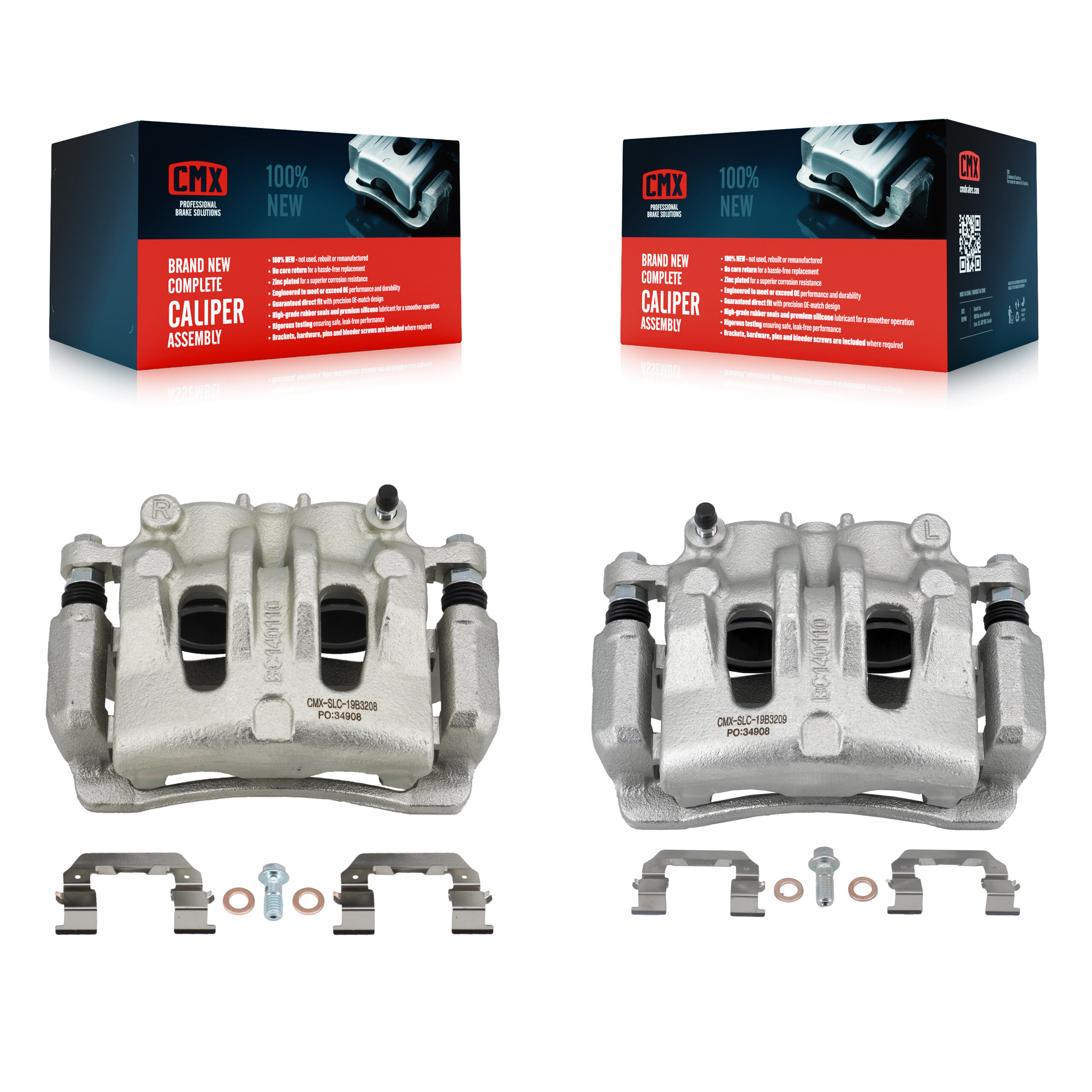 CMX - KBC-100222 - Front Disc Brake Caliper Kits