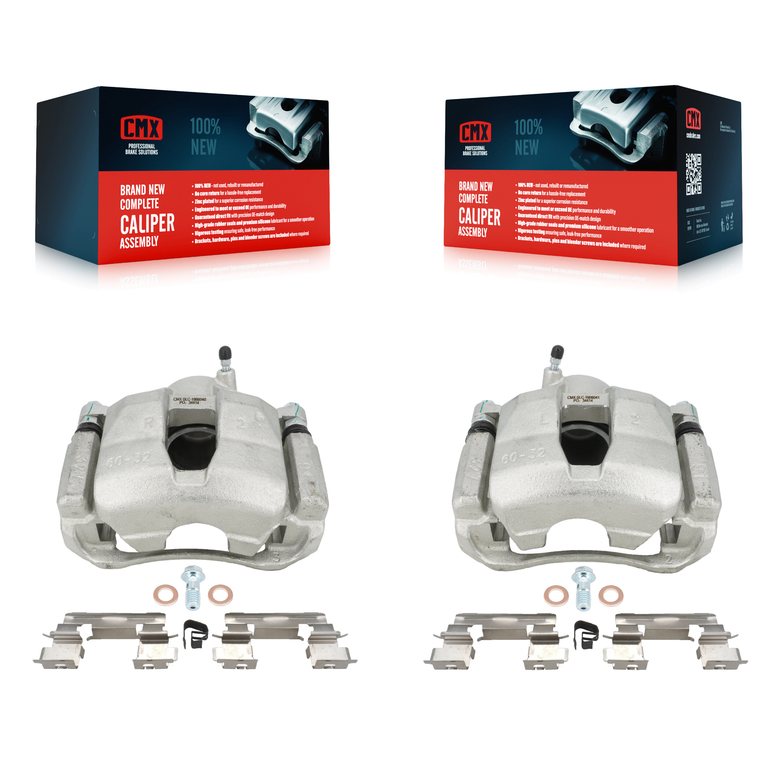 CMX - KBC-100224 - Front Disc Brake Caliper Kits