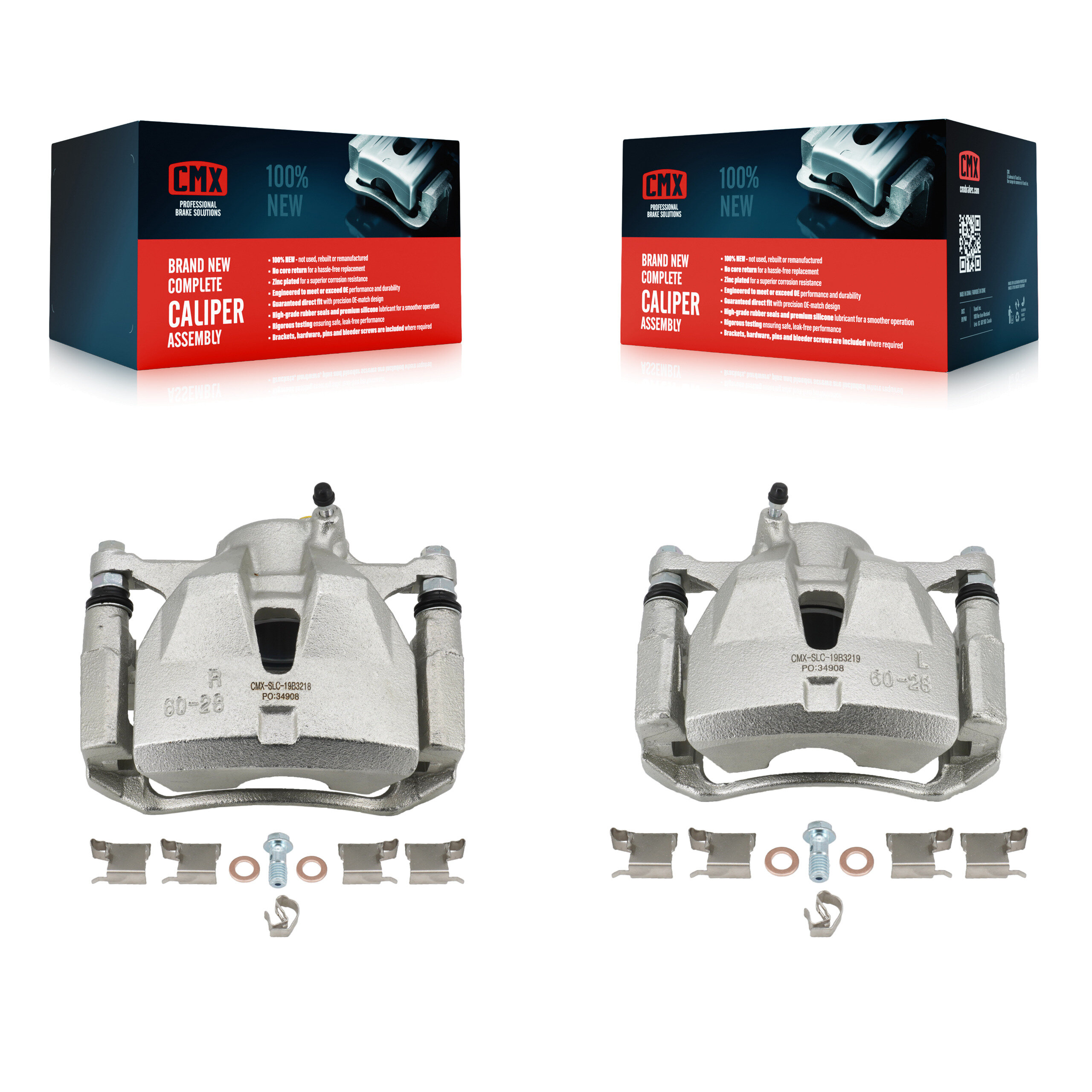 CMX - KBC-100225 - Front Disc Brake Caliper Kits