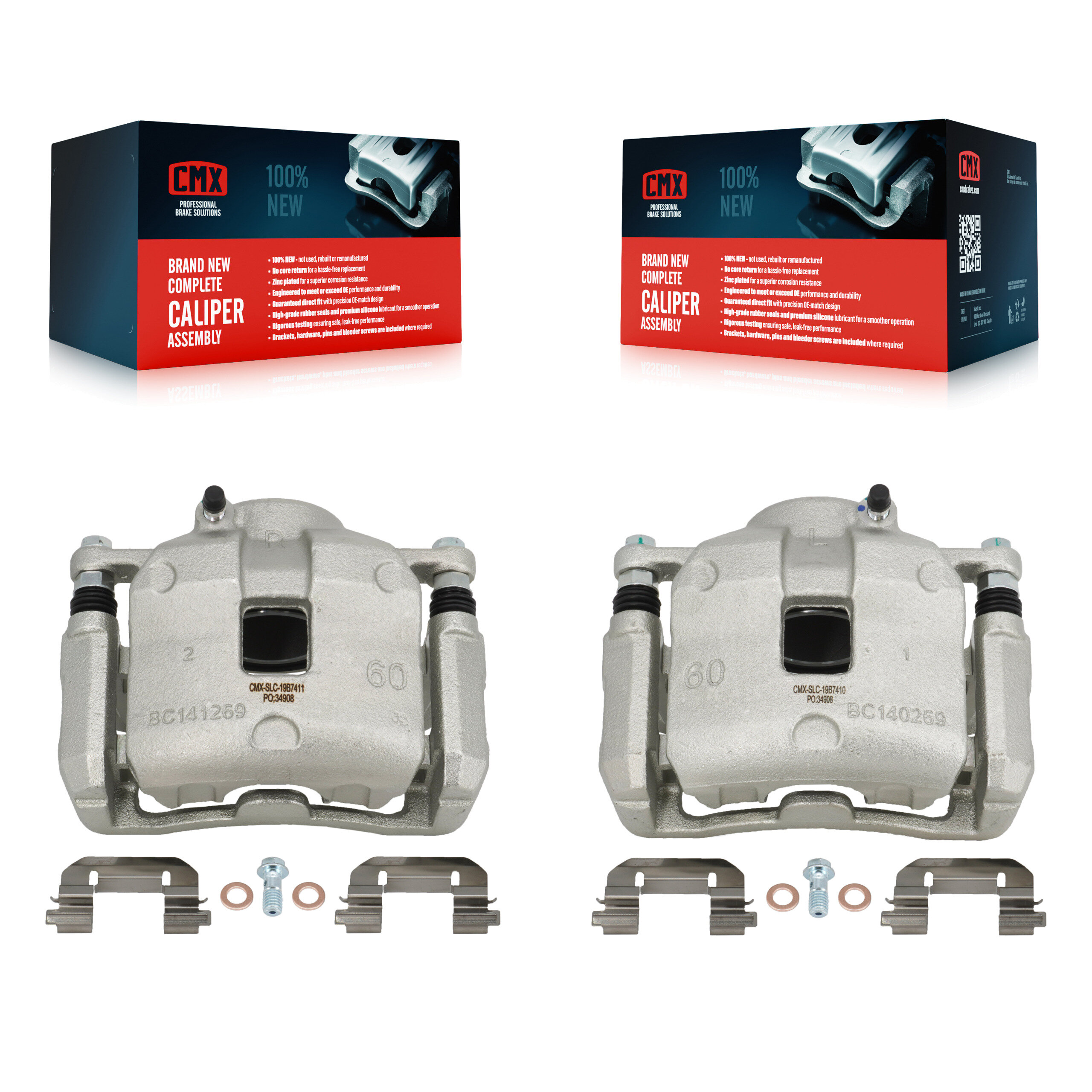 CMX - KBC-100230 - Front Disc Brake Caliper Kits