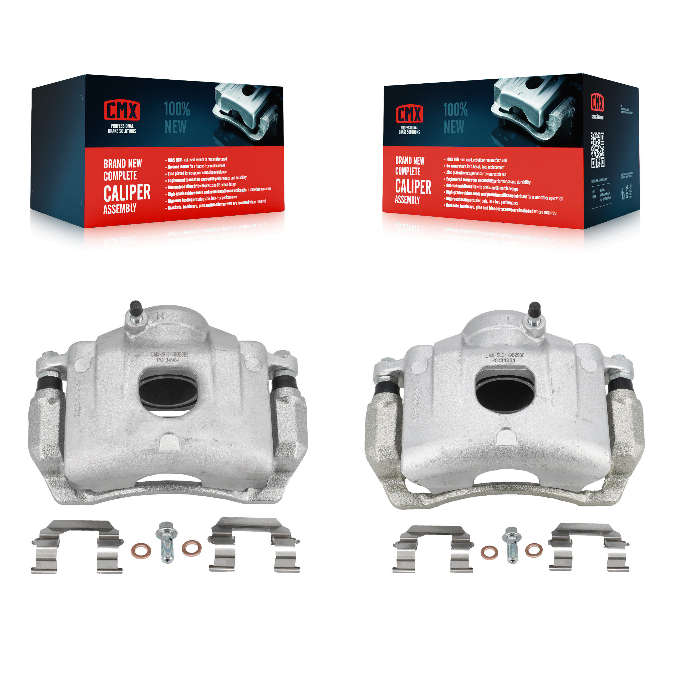 CMX - KBC-100233 - Front Disc Brake Caliper Kits