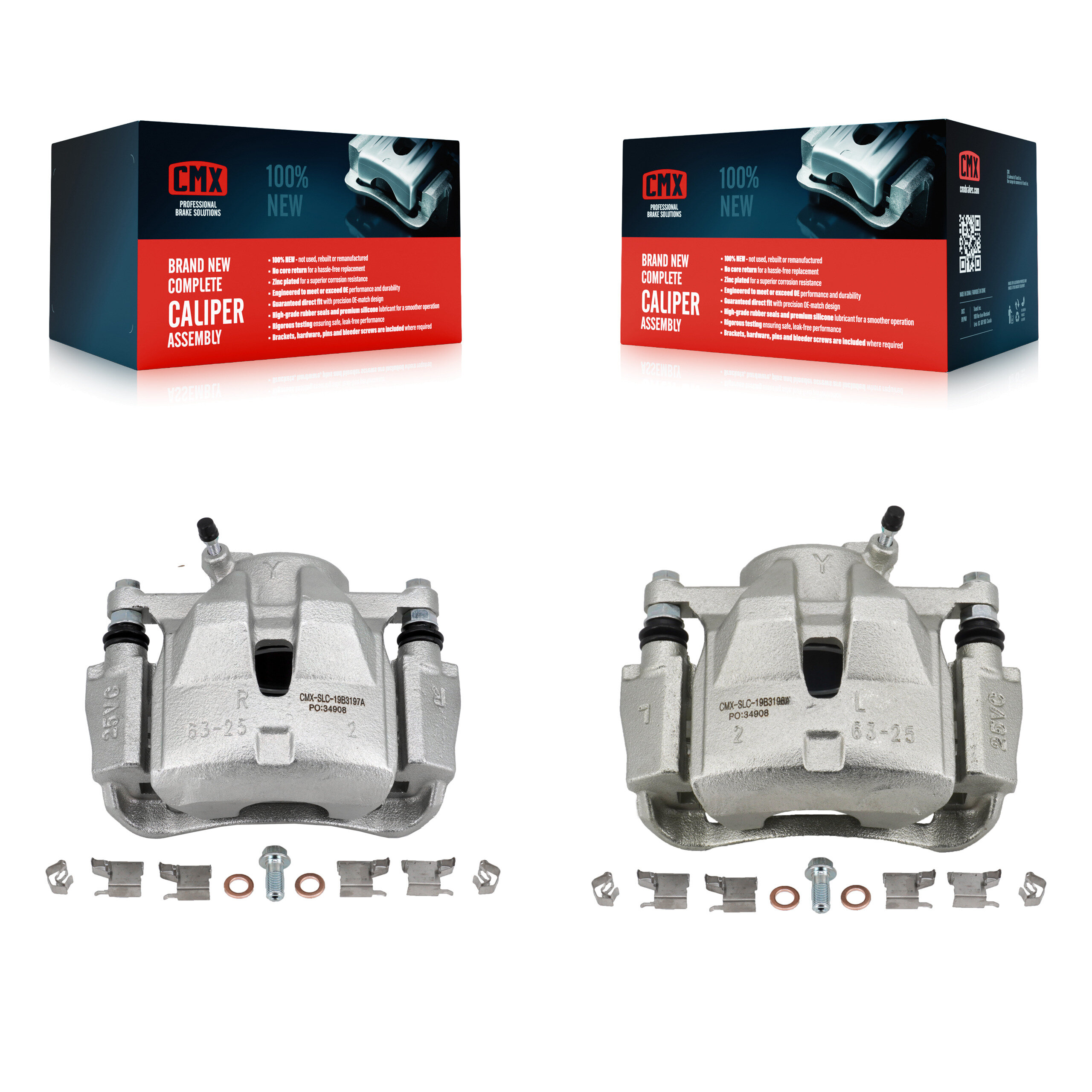CMX - KBC-100234 - Front Disc Brake Caliper Kits