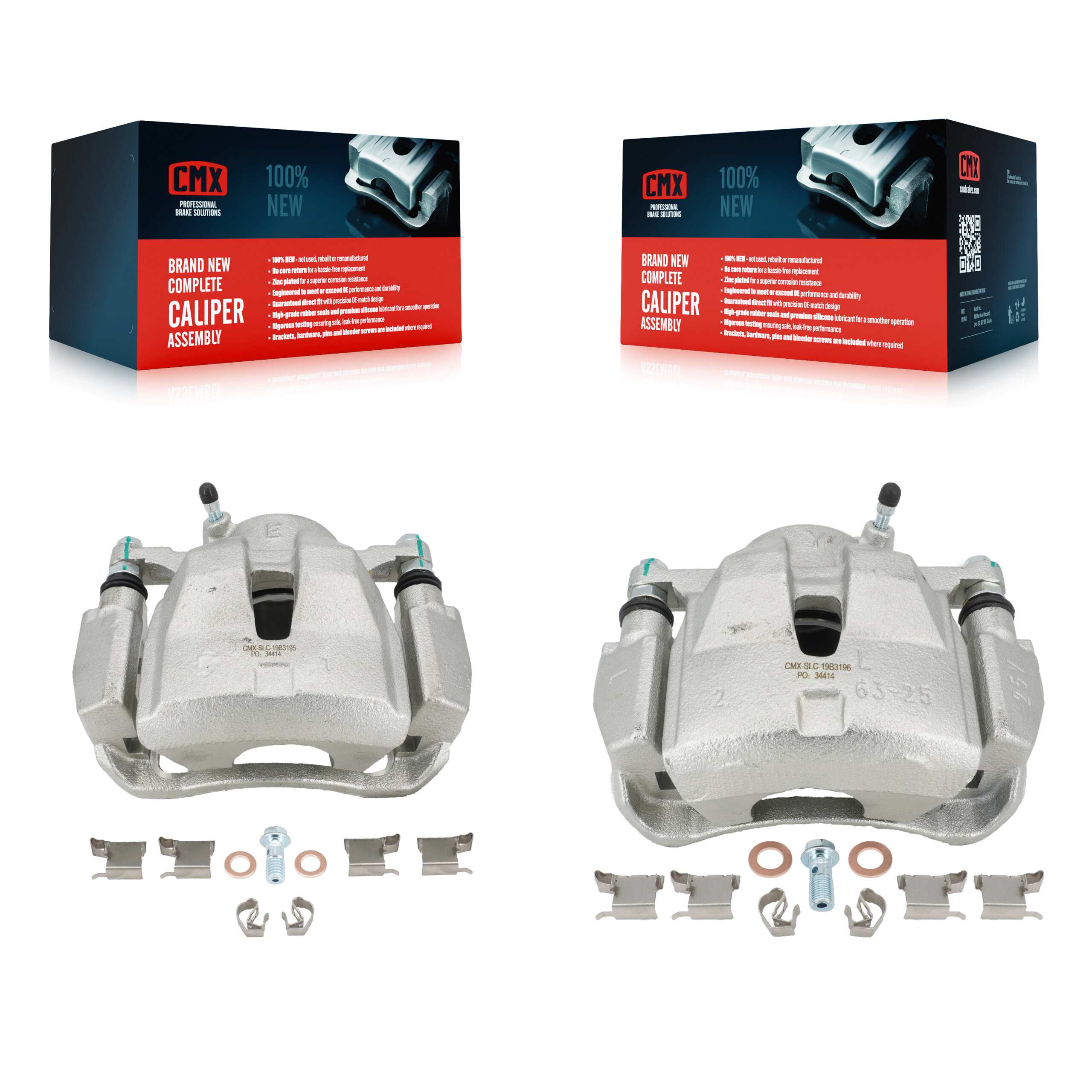 CMX - KBC-100236 - Front Disc Brake Caliper Kits