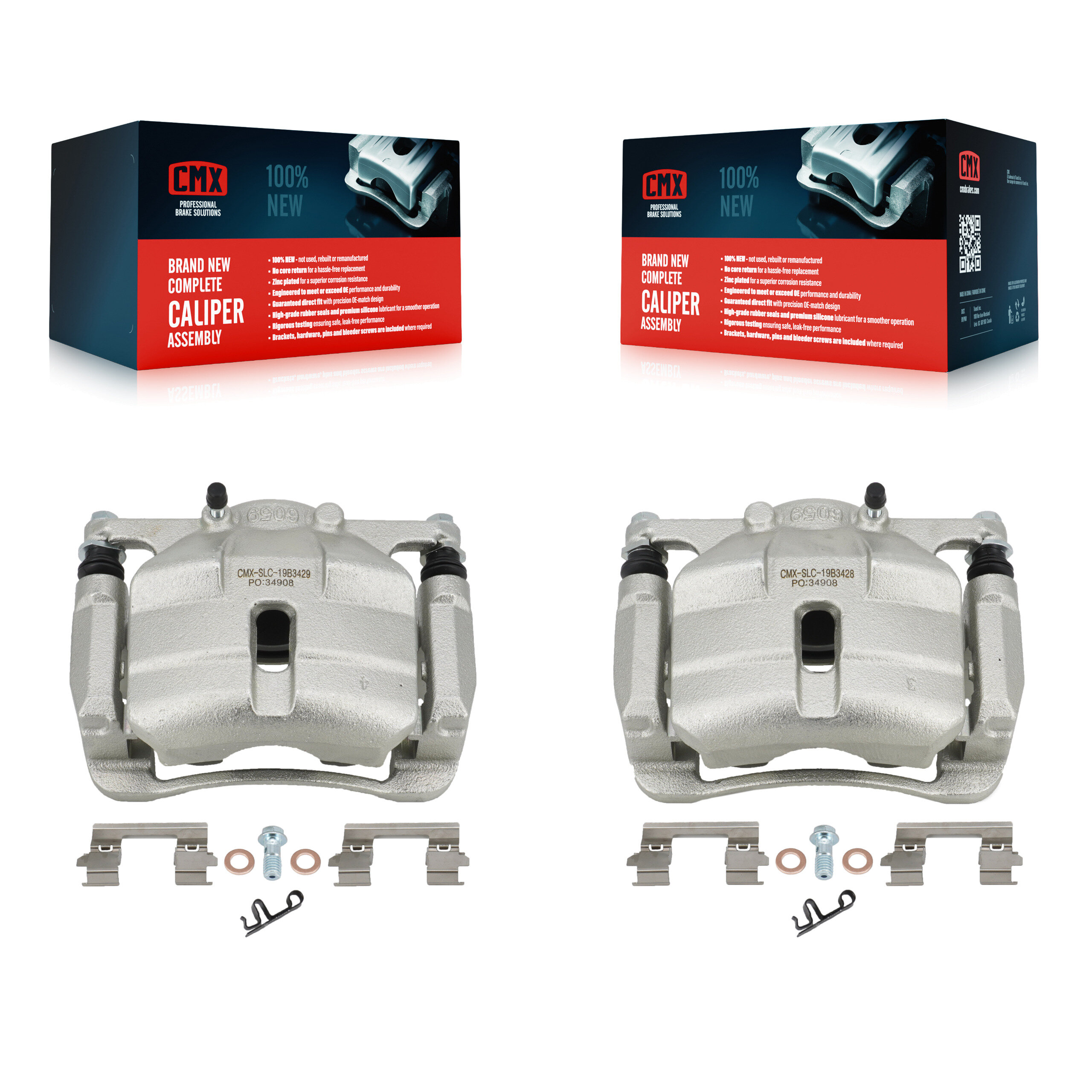 CMX - KBC-100239 - Front Disc Brake Caliper Kits