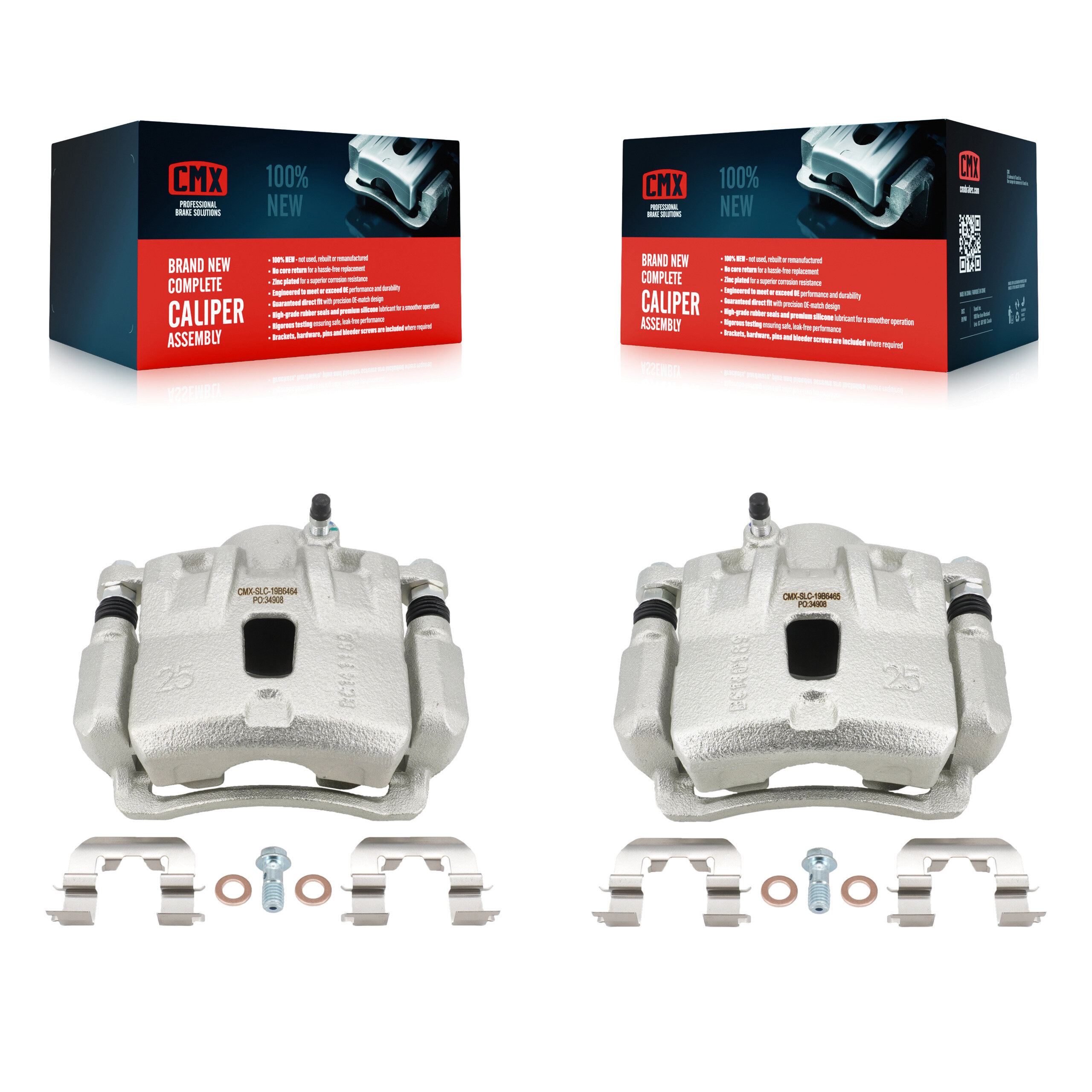 CMX - KBC-100241 - Front Disc Brake Caliper Kits