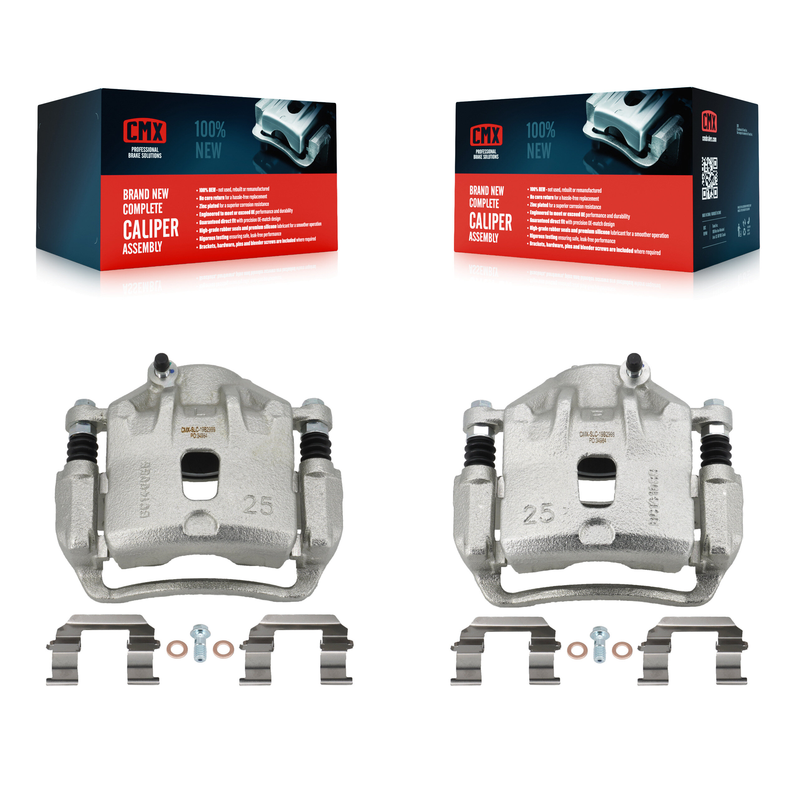 CMX - KBC-100242 - Front Disc Brake Caliper Kits