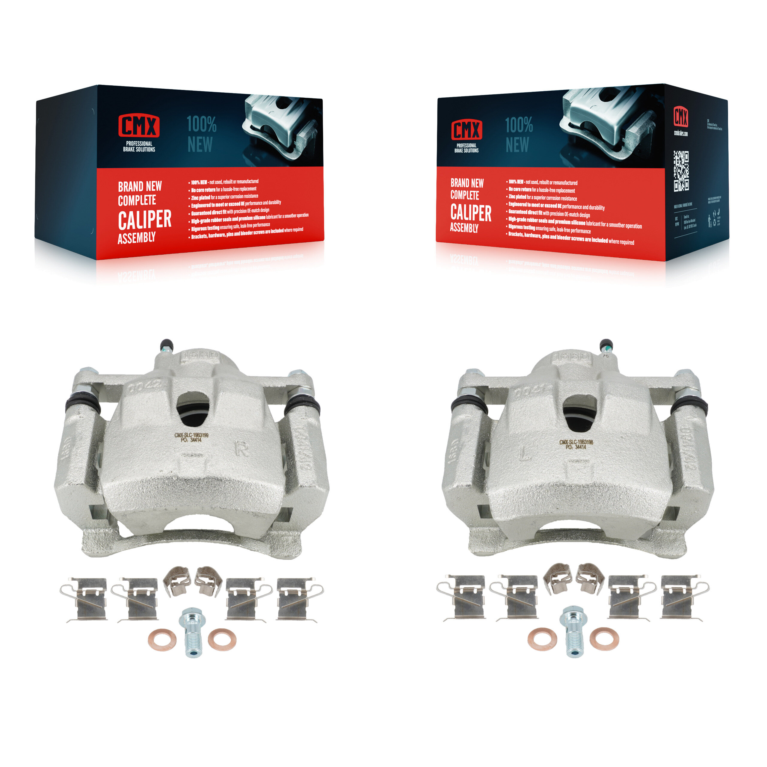 CMX - KBC-100246 - Front Disc Brake Caliper Kits