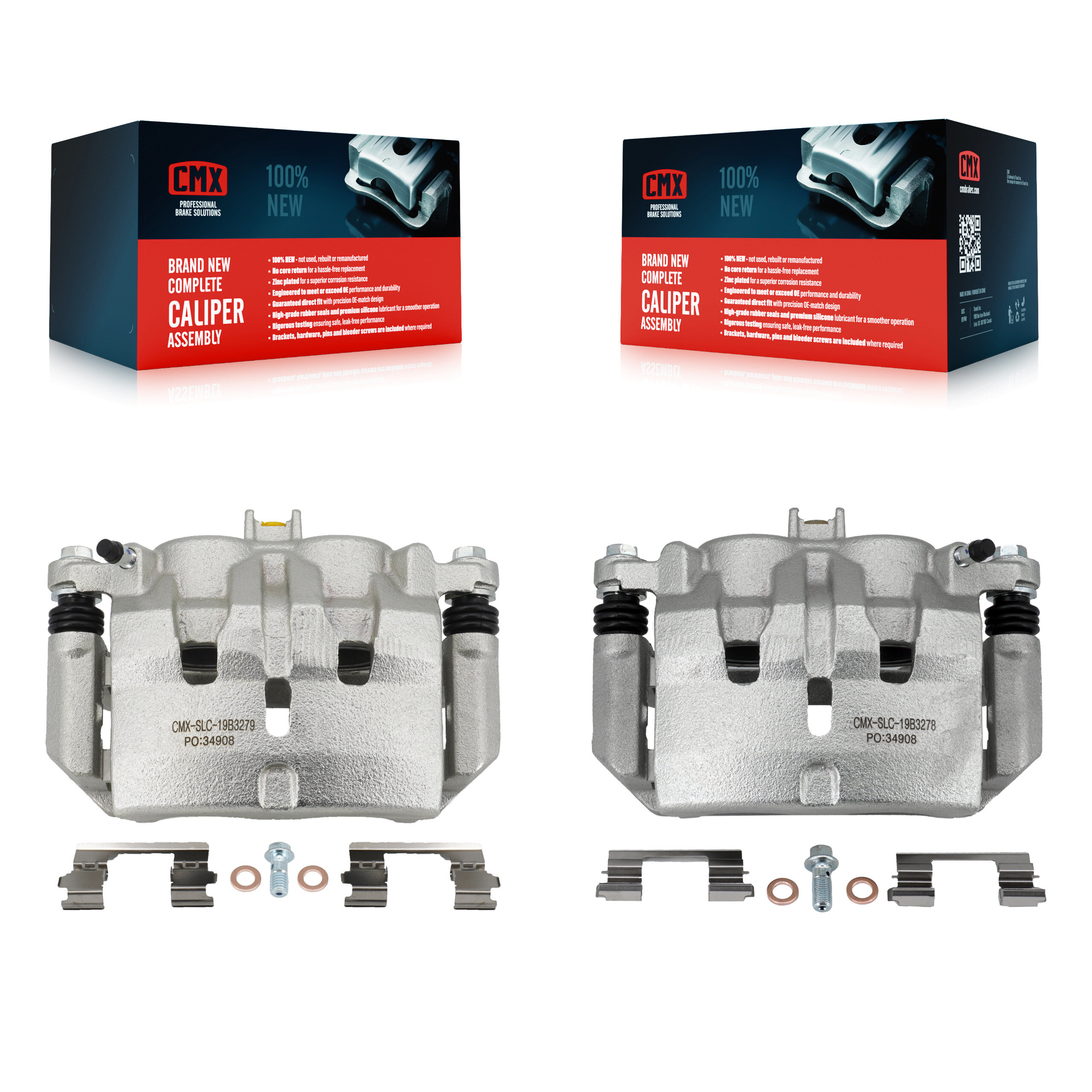 CMX - KBC-100249 - Front Disc Brake Caliper Kits
