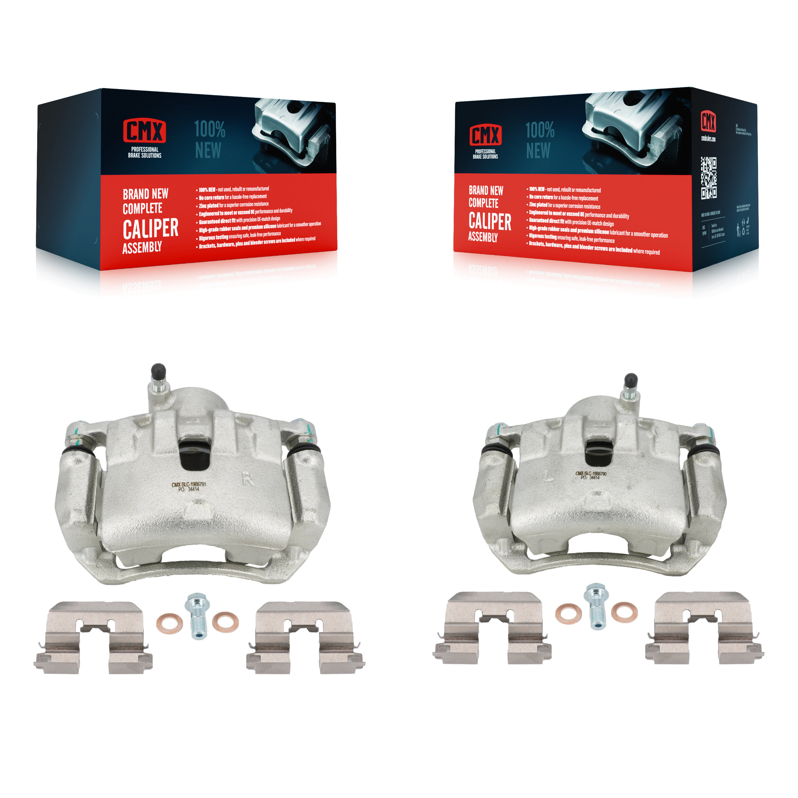 CMX - KBC-100252 - Front Disc Brake Caliper Kits