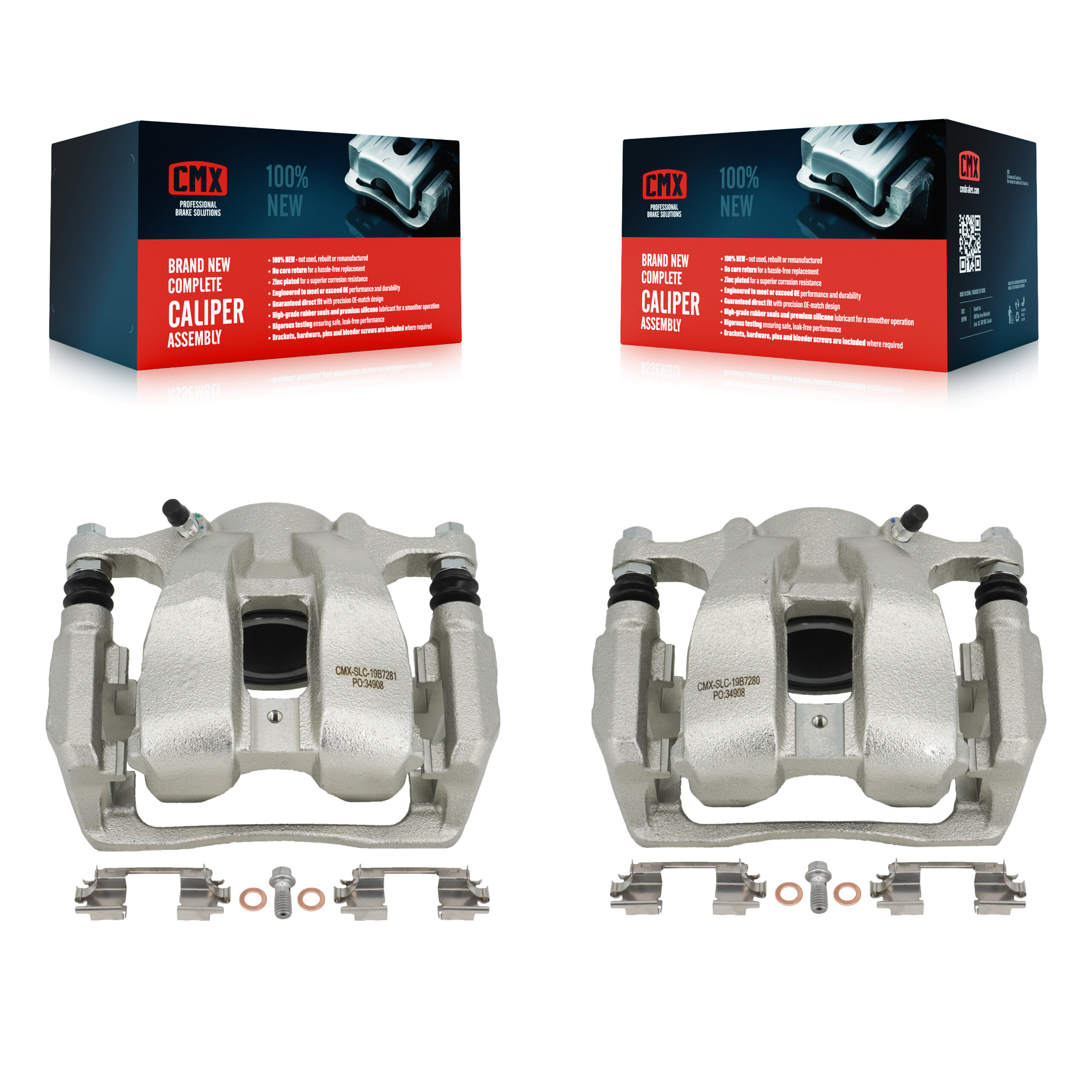 CMX - KBC-100257 - Front Disc Brake Caliper Kits