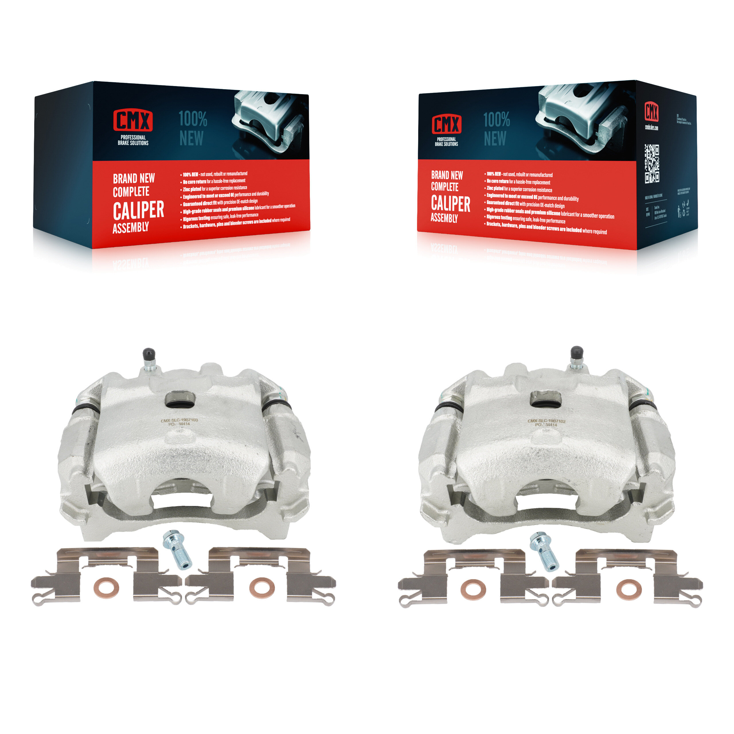 CMX - KBC-100261 - Front Disc Brake Caliper Kits