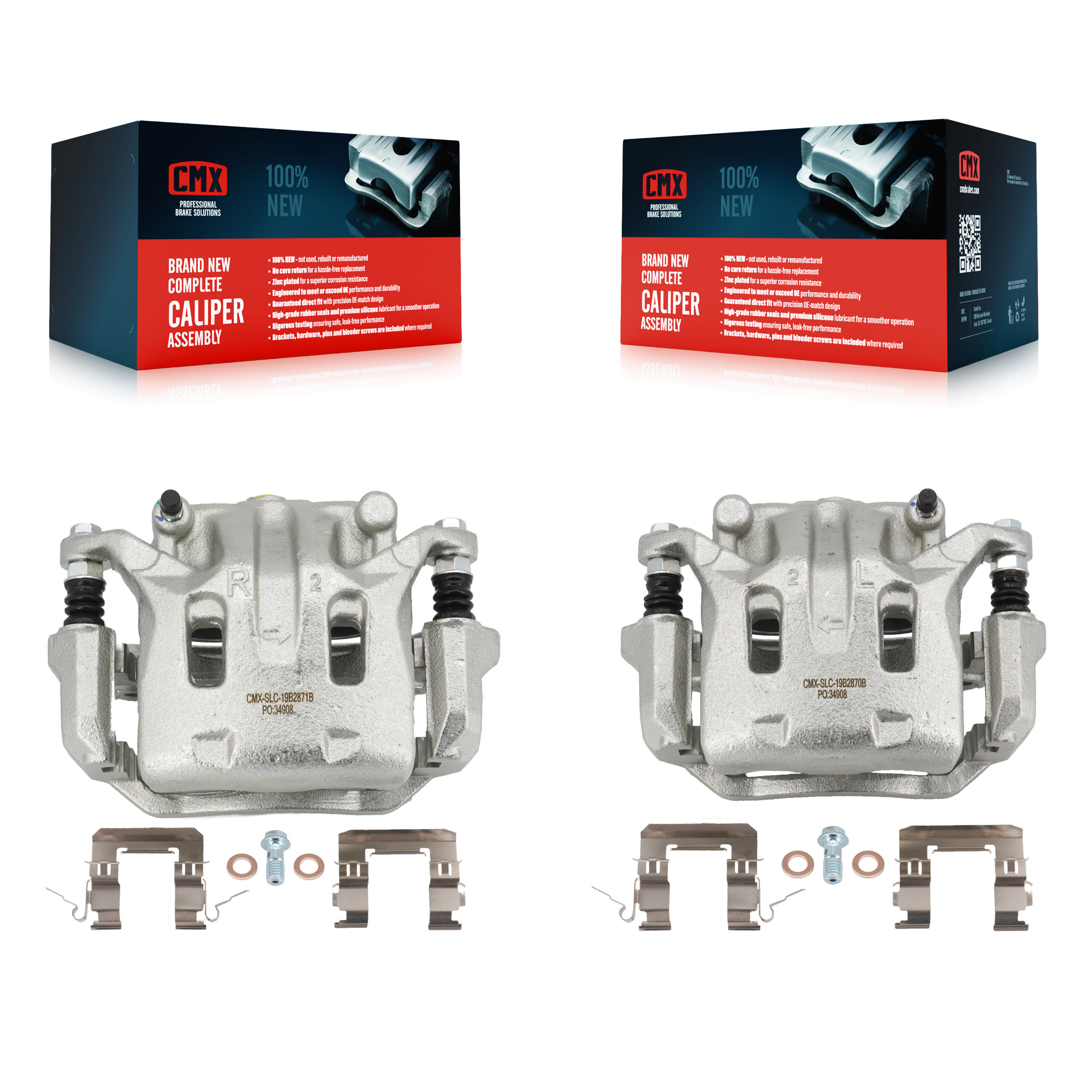 CMX - KBC-100264 - Front Disc Brake Caliper Kits