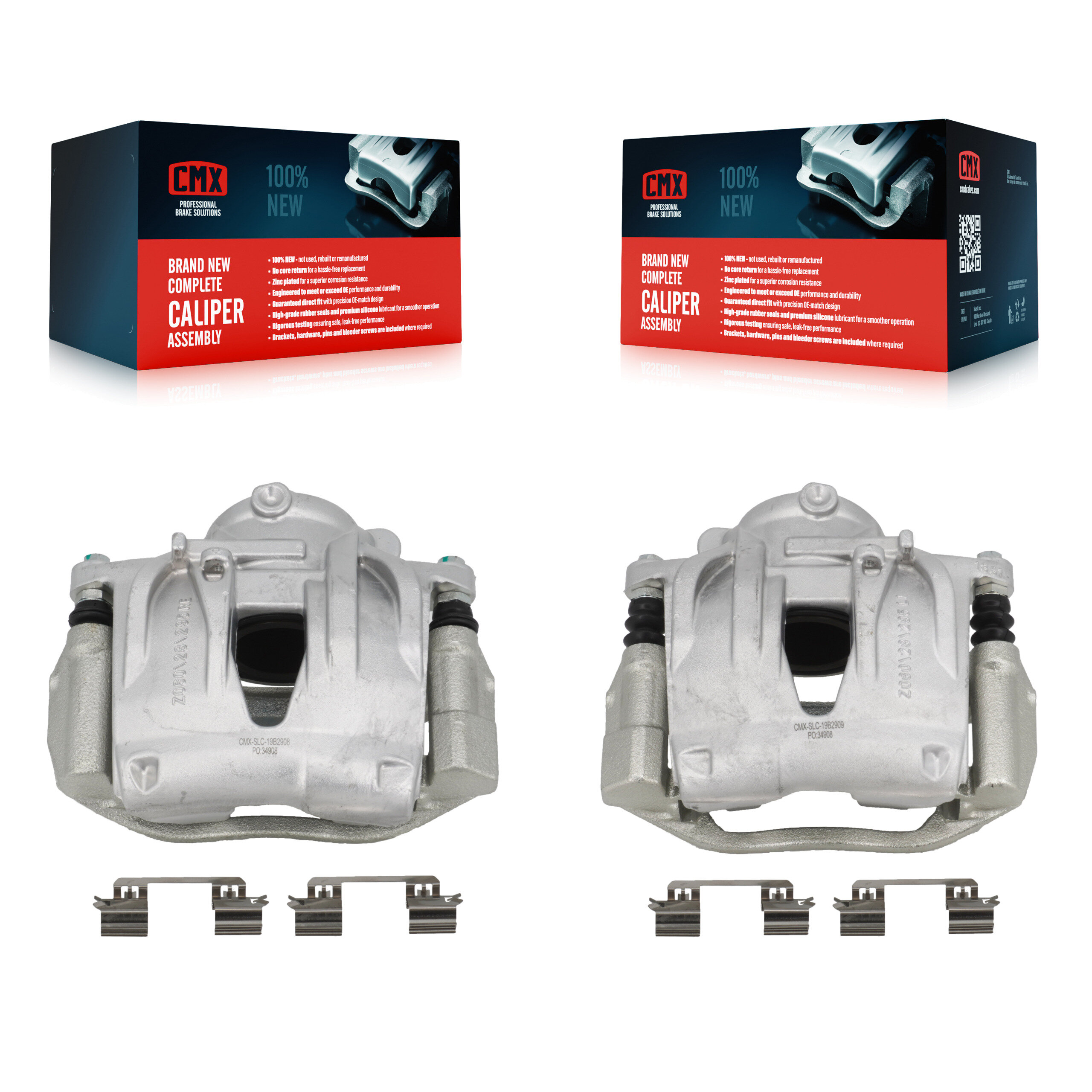 CMX - KBC-100598 - Front Disc Brake Caliper Kits