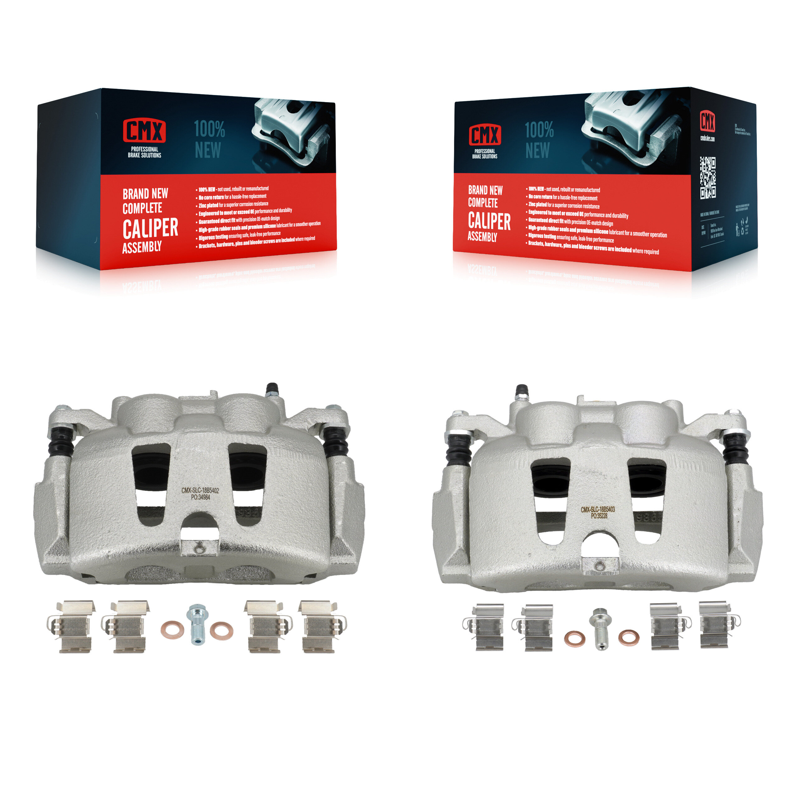 CMX - KBC-100611 - Front Disc Brake Caliper Kits