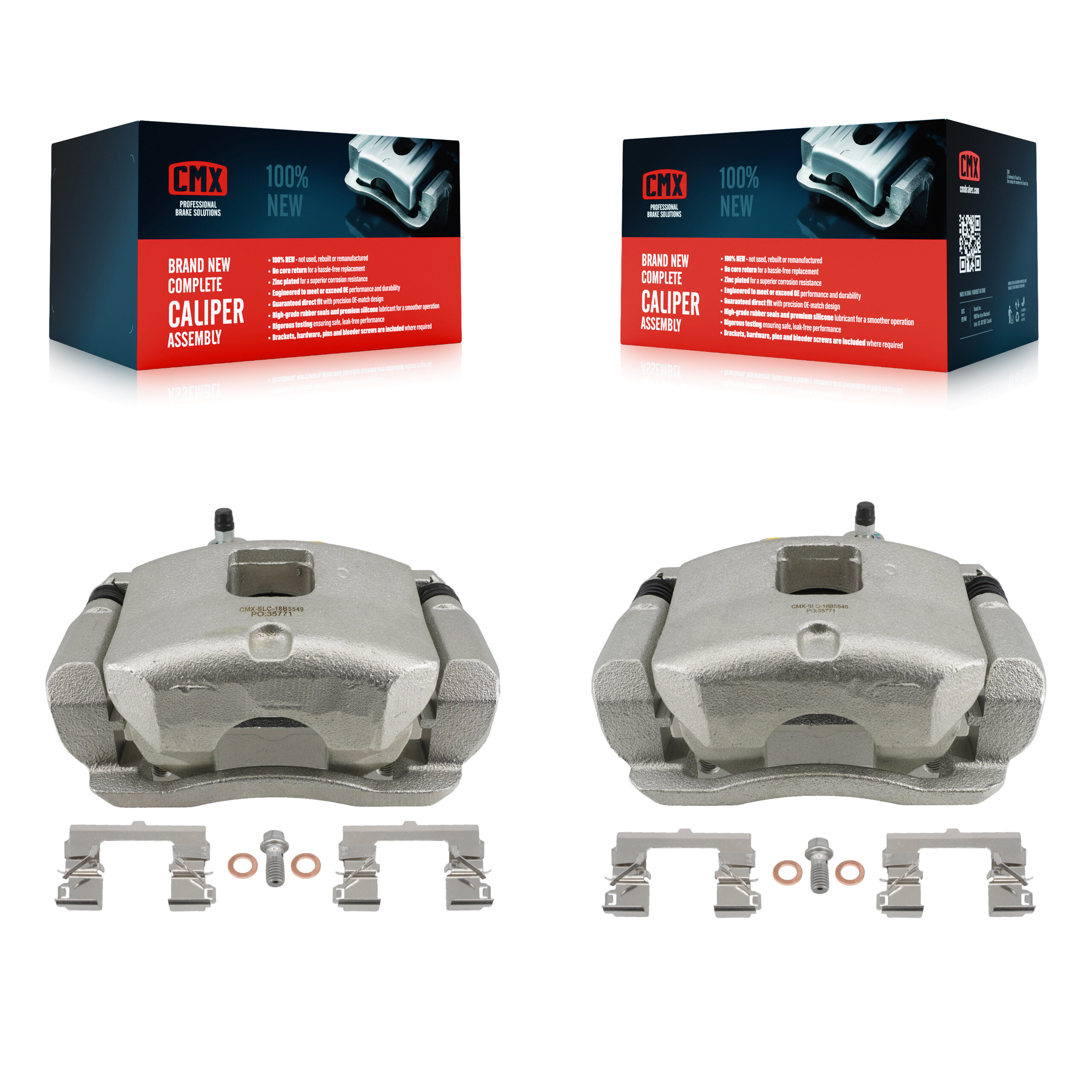 CMX - KBC-100612 - Front Disc Brake Caliper Kits