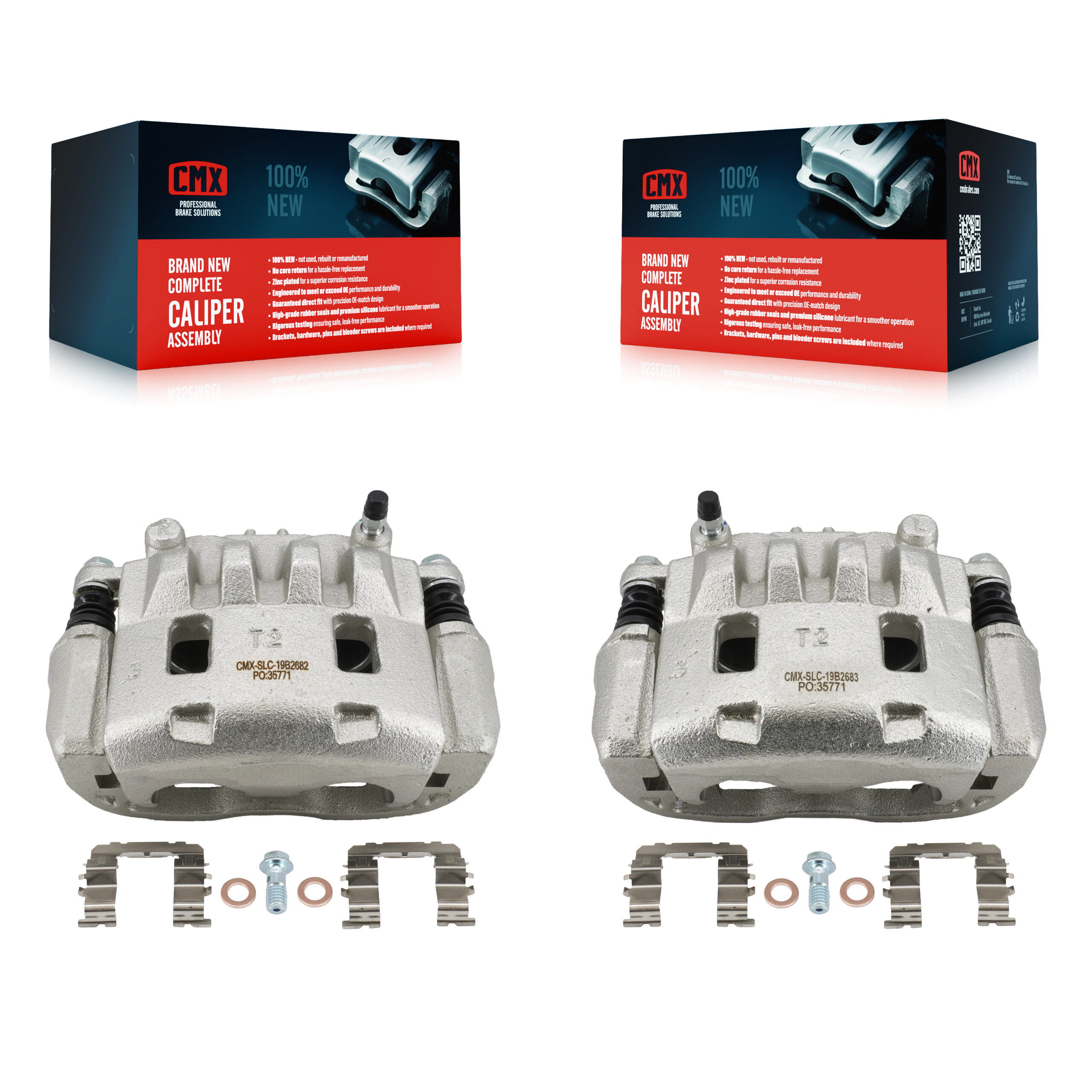 CMX - KBC-100616 - Front Disc Brake Caliper Kits