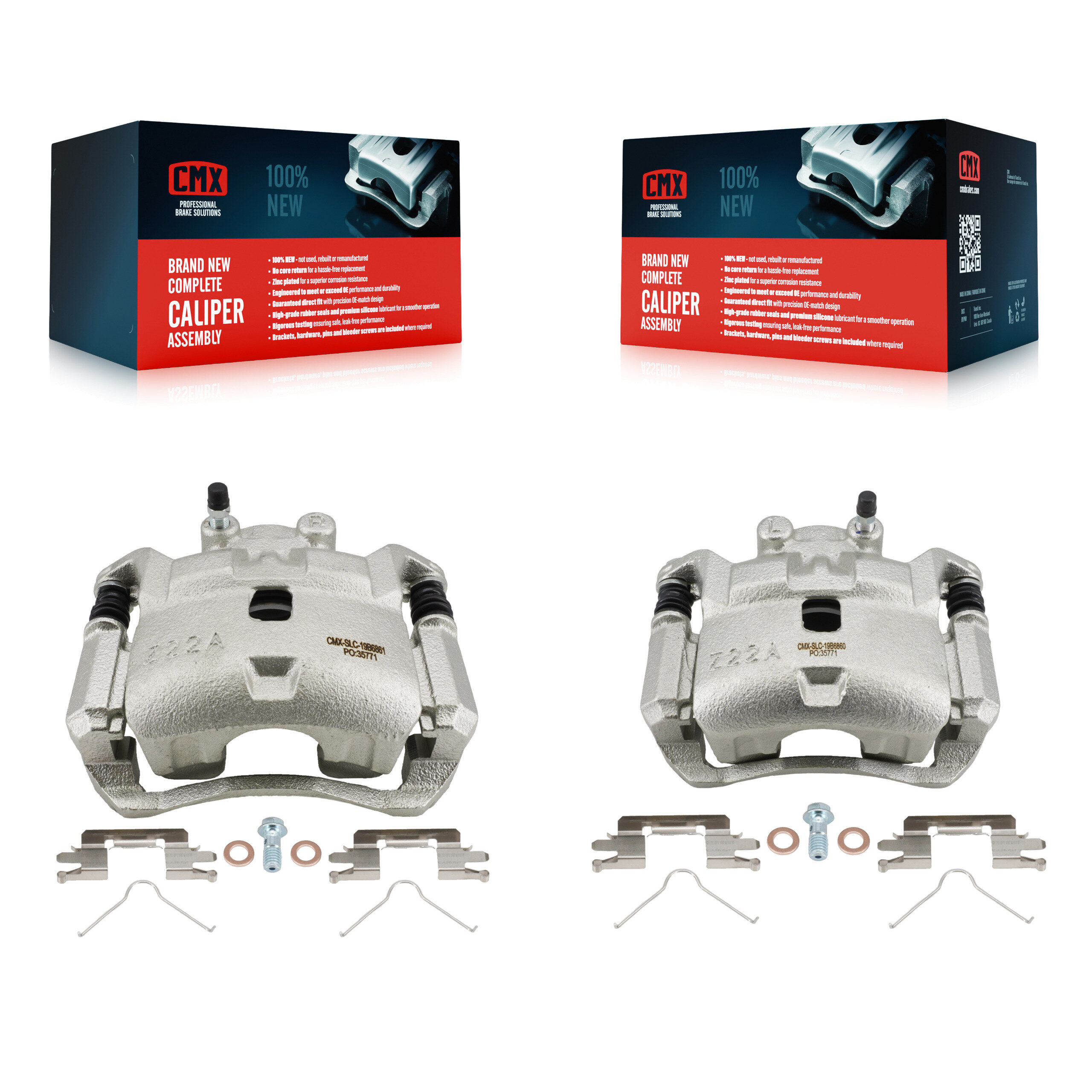 CMX - KBC-100617 - Front Disc Brake Caliper Kits