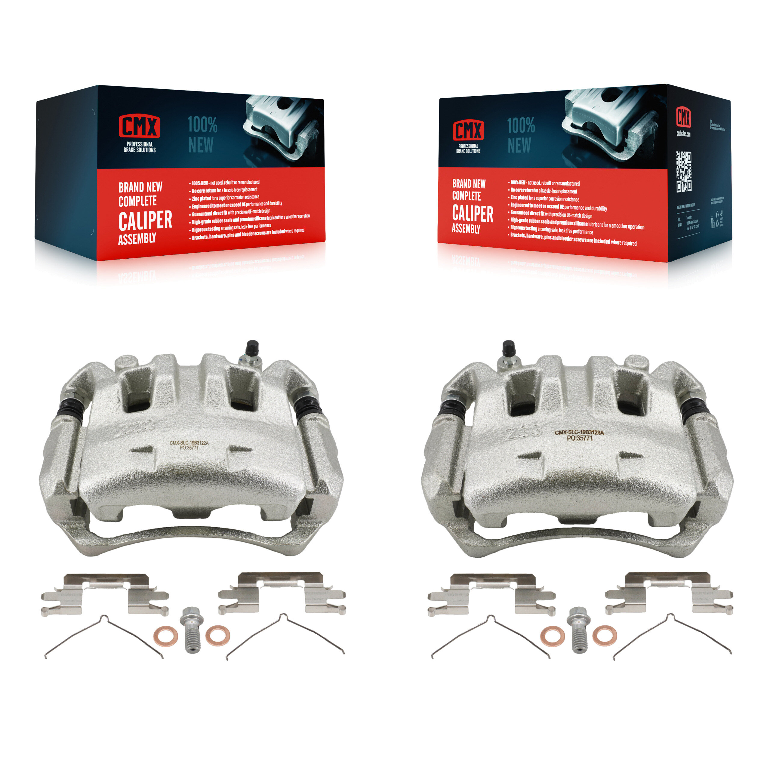 CMX - KBC-100618 - Front Disc Brake Caliper Kits