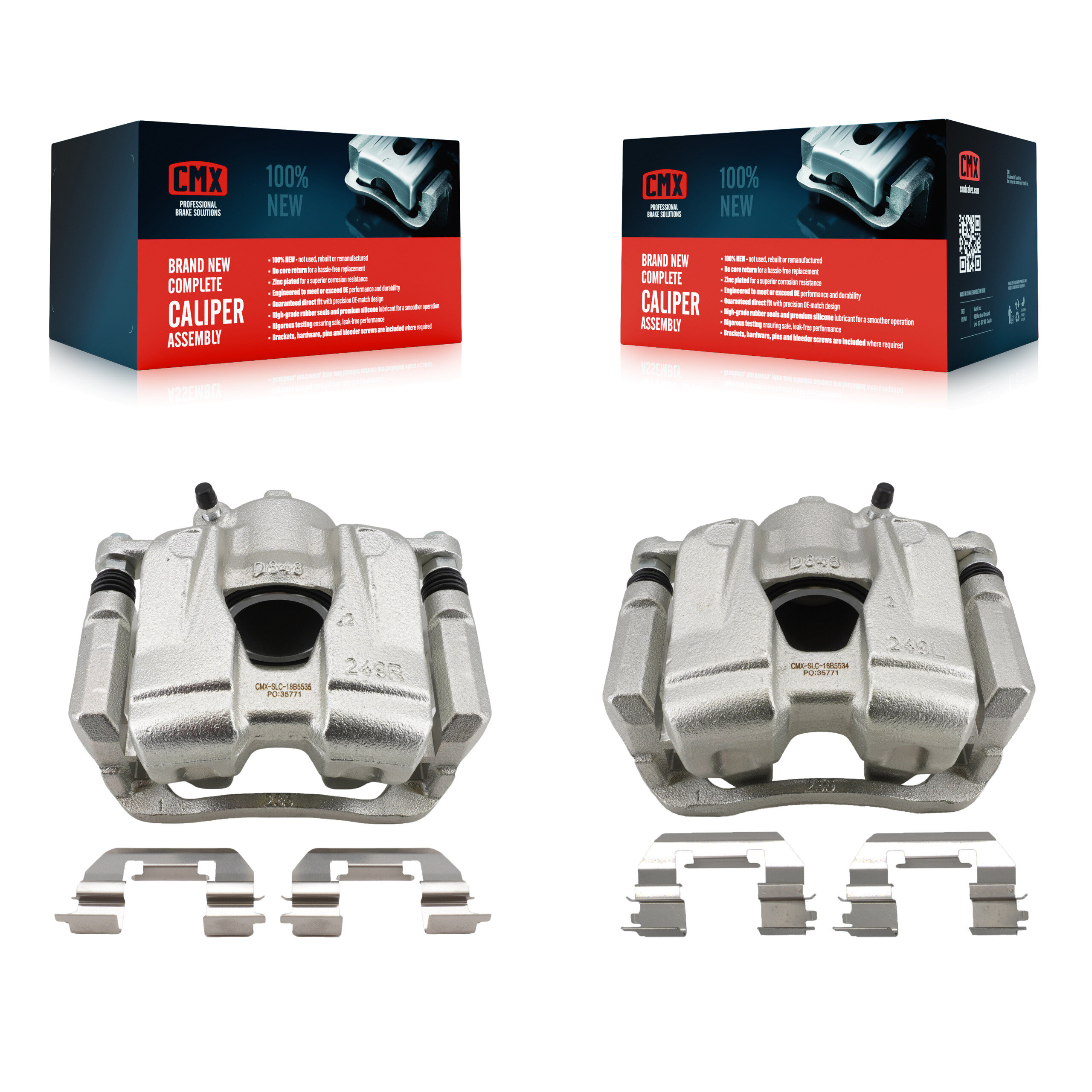 CMX - KBC-100620 - Front Disc Brake Caliper Kits