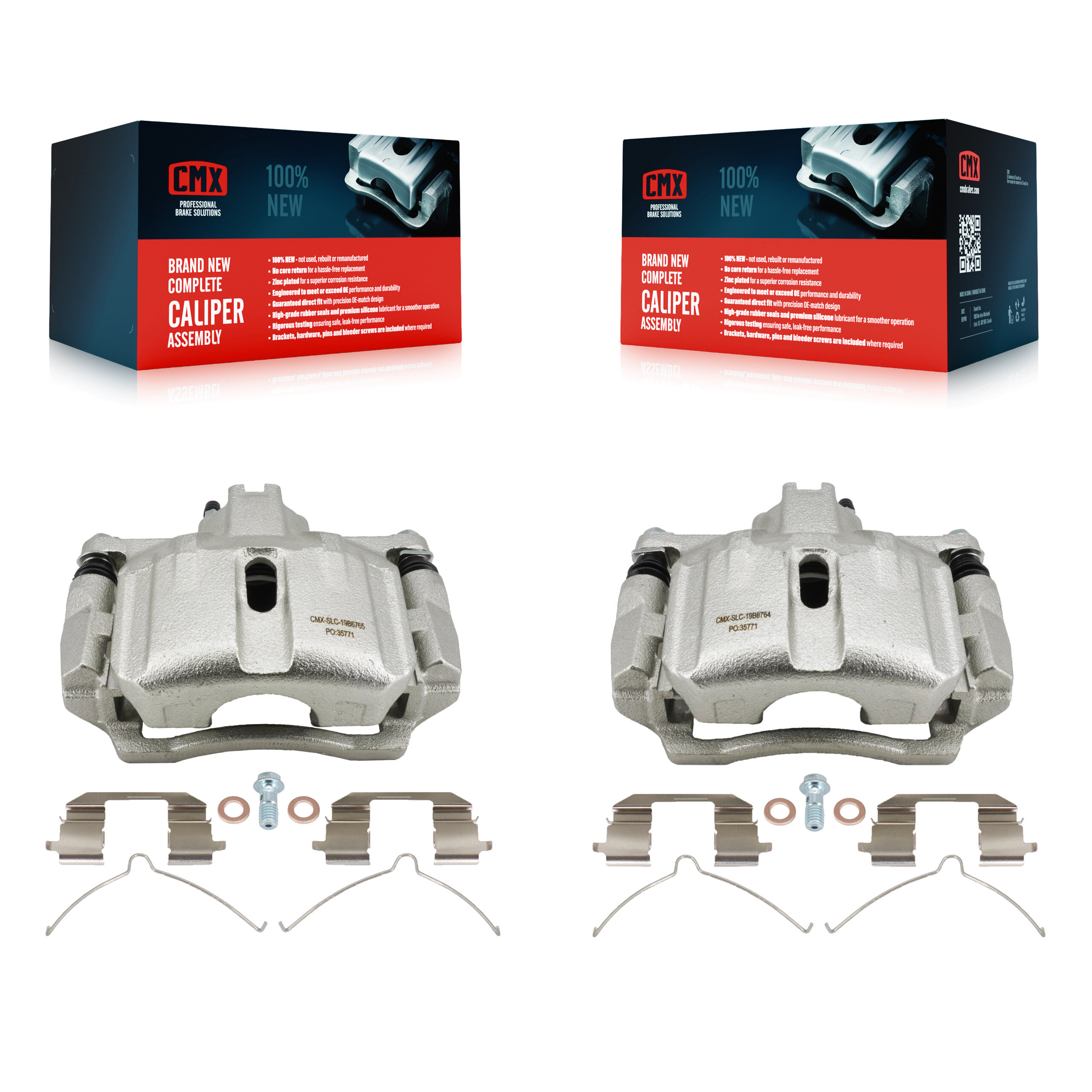 CMX - KBC-100622 - Front Disc Brake Caliper Kits